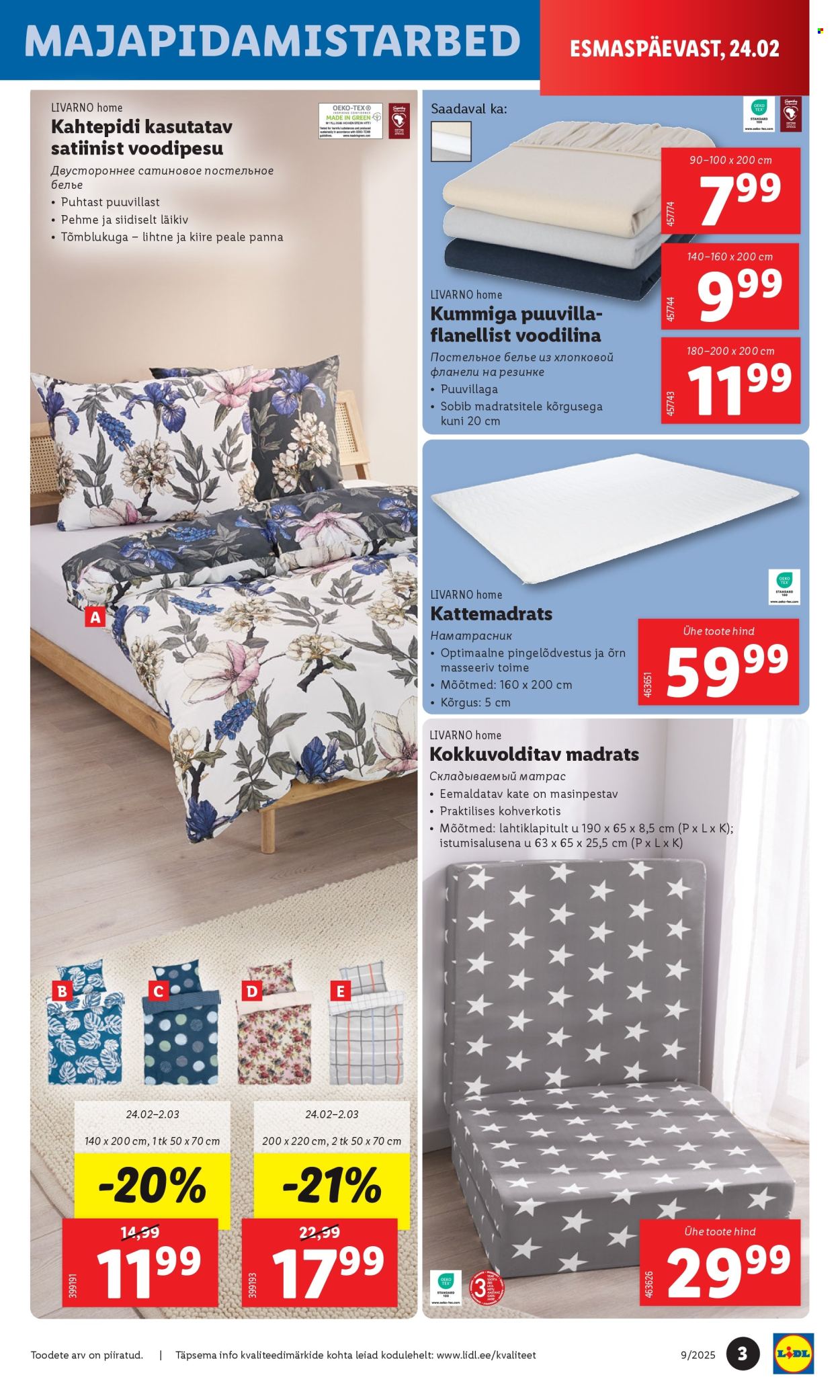 lidl - Lidl kliendileht - Tööstuskaupade pakkumised (24.02 - 2.03.2025) - page: 3