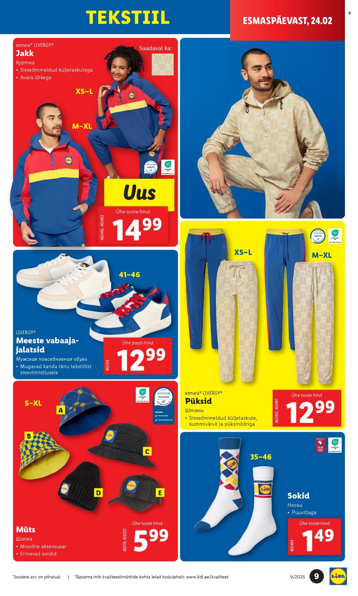 lidl - Lidl kliendileht - Tööstuskaupade pakkumised (24.02 - 2.03.2025) - page: 9