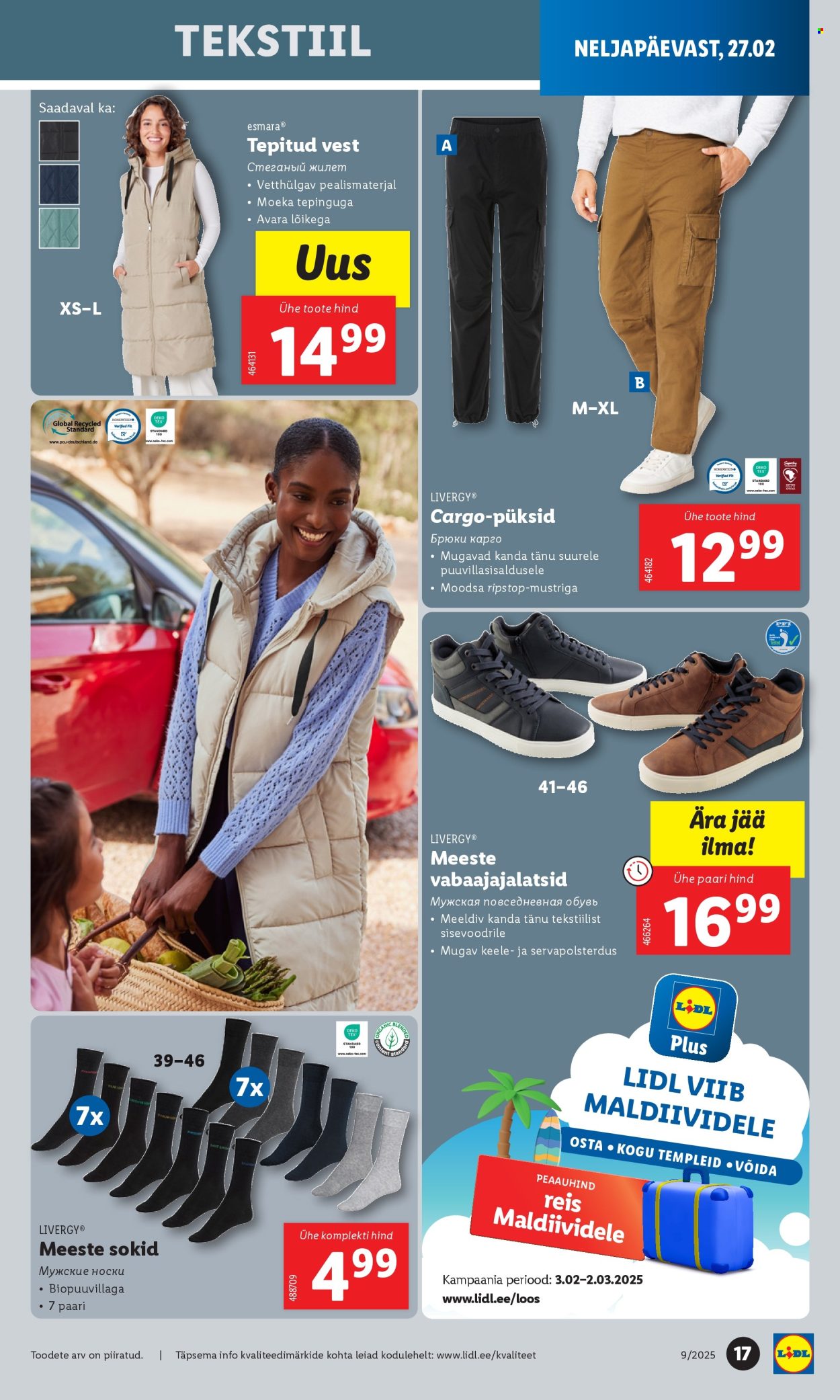 lidl - Lidl kliendileht - Tööstuskaupade pakkumised (24.02 - 2.03.2025) - page: 17