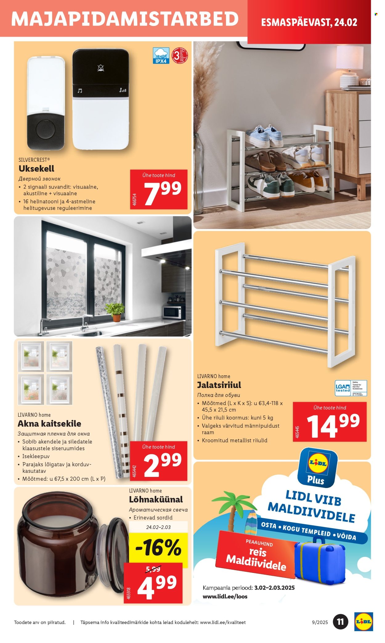 lidl - Lidl kliendileht - Tööstuskaupade pakkumised (24.02 - 2.03.2025) - page: 11