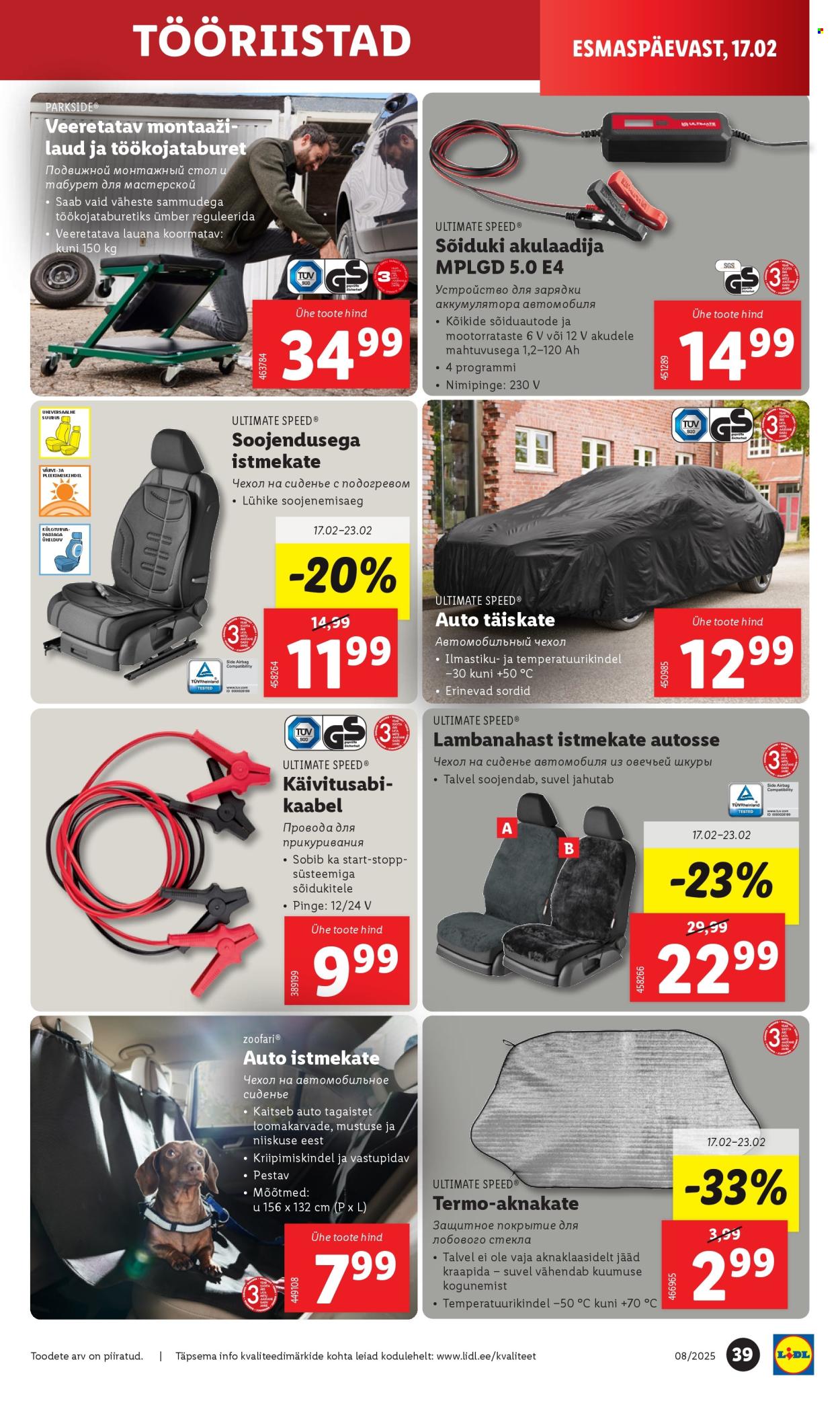 lidl - Lidl kliendileht - Nädalalõpu pakkumised (20.02 - 23.02.2025) - page: 39