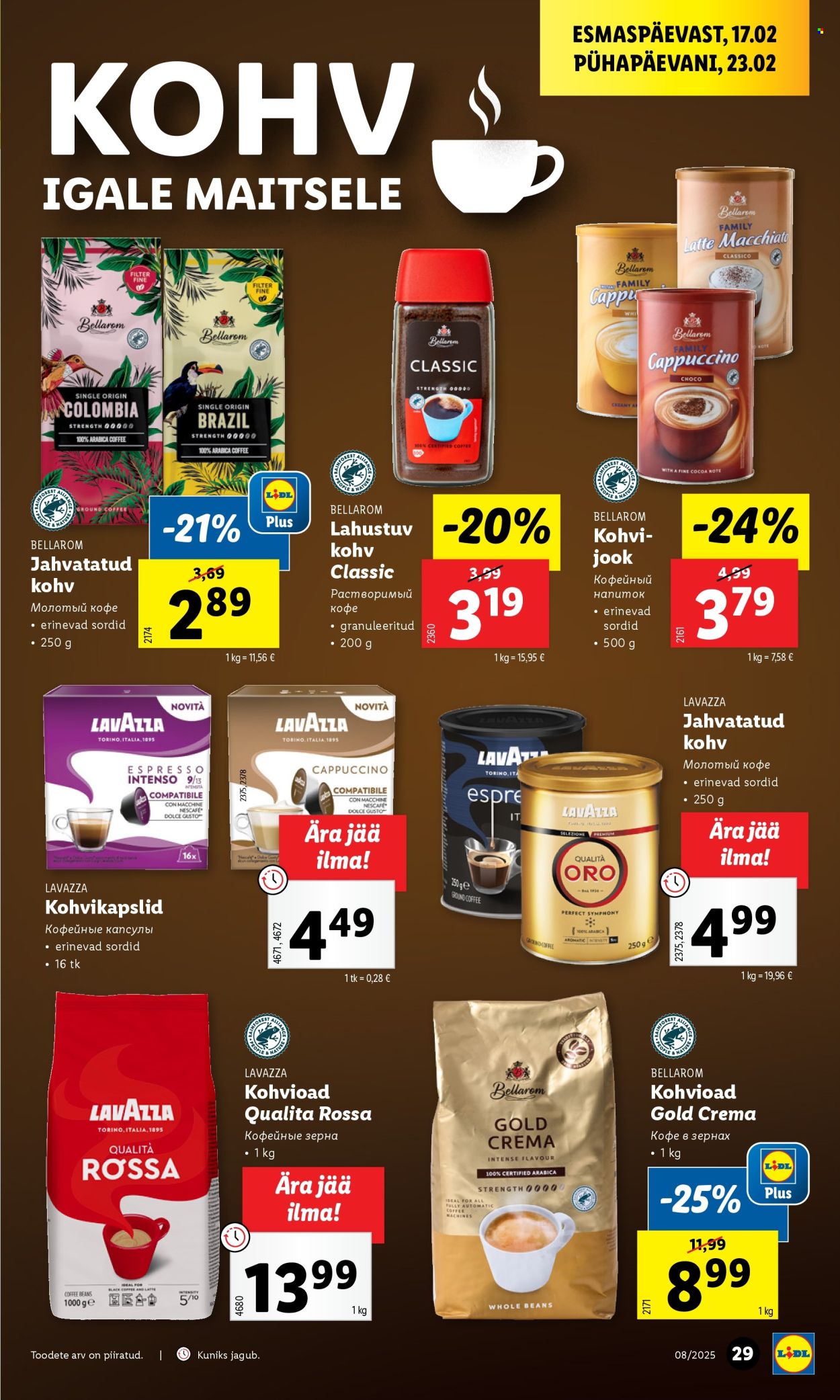 lidl - Lidl kliendileht - Nädalalõpu pakkumised (20.02 - 23.02.2025) - page: 29