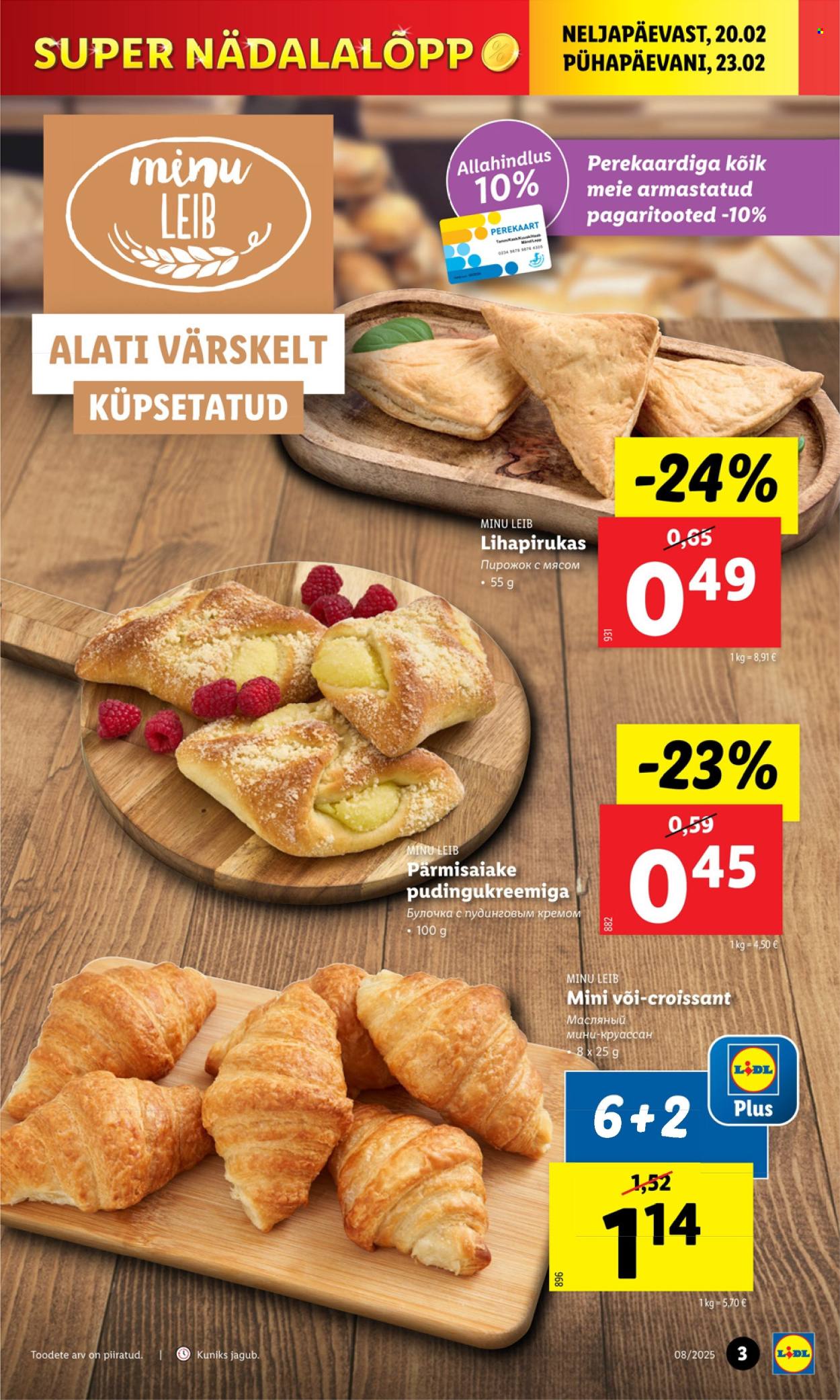 lidl - Lidl kliendileht - Nädalalõpu pakkumised (20.02 - 23.02.2025) - page: 3