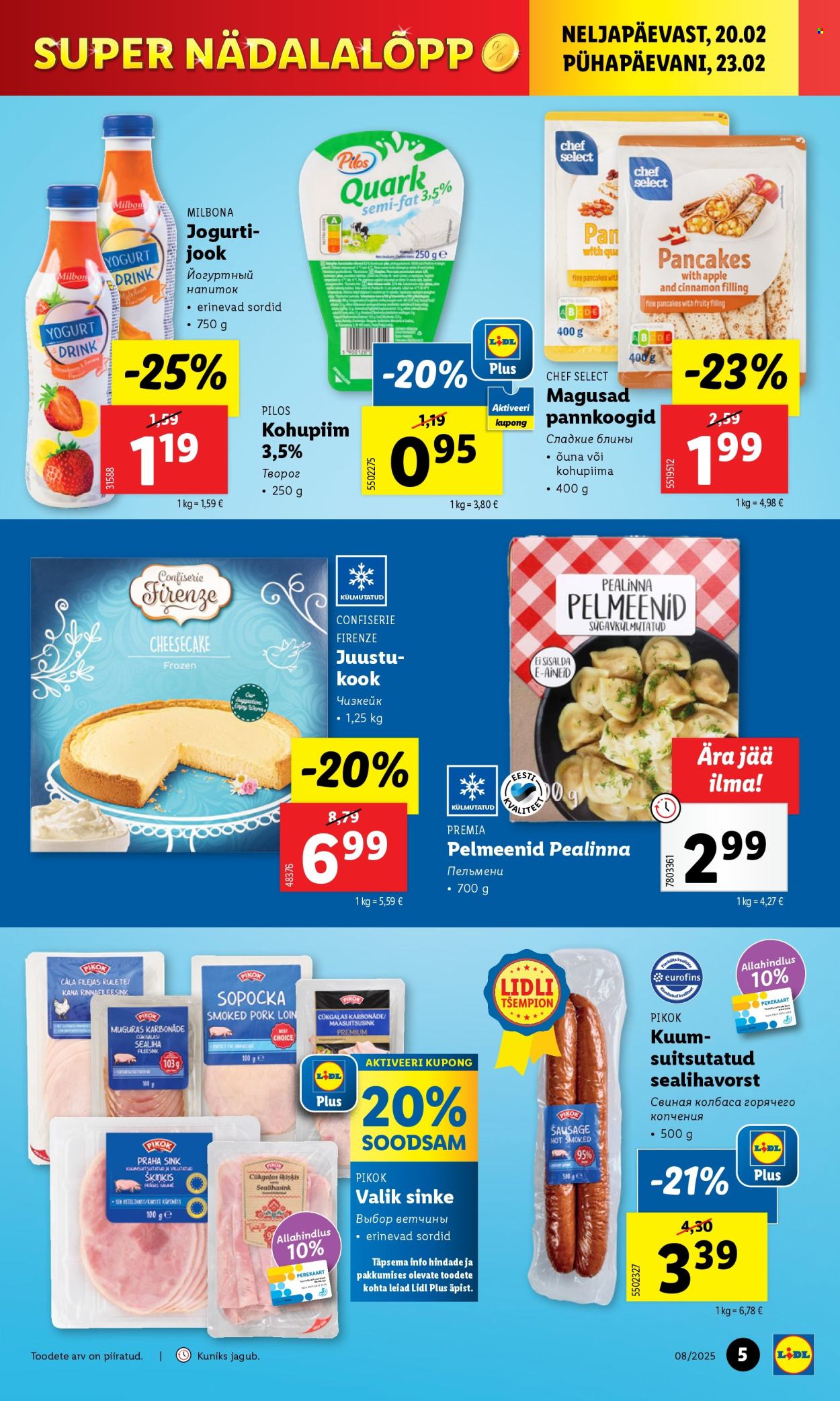 lidl - Lidl kliendileht - Nädalalõpu pakkumised (20.02 - 23.02.2025) - page: 5