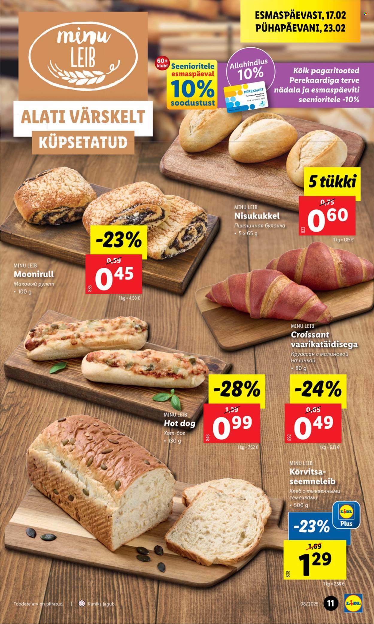 lidl - Lidl kliendileht - Nädalalõpu pakkumised (20.02 - 23.02.2025) - page: 11