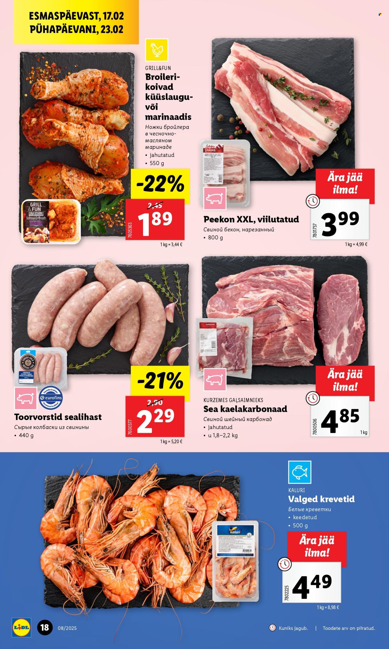 lidl - Lidl kliendileht - Nädalalõpu pakkumised (20.02 - 23.02.2025) - page: 18