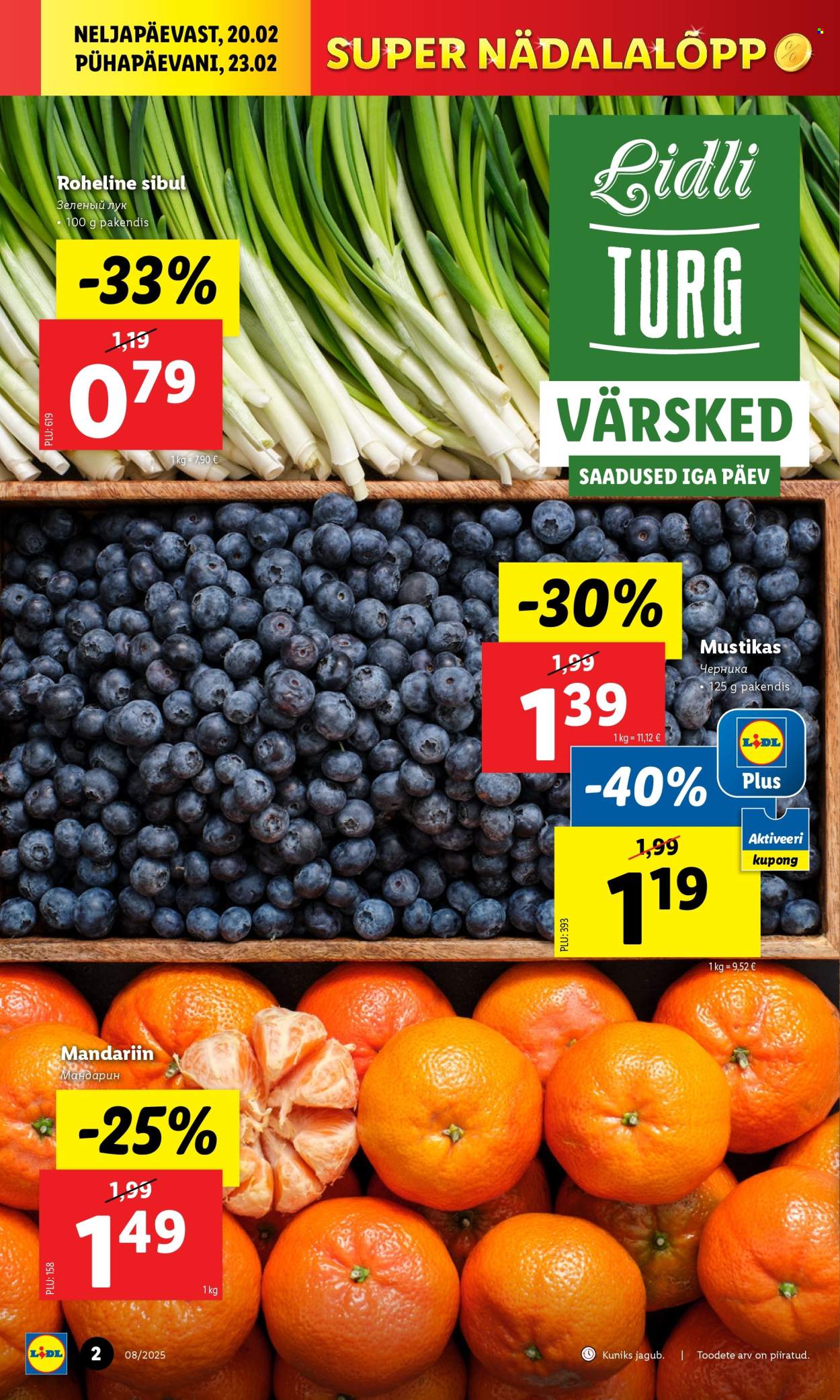 lidl - Lidl kliendileht - Nädalalõpu pakkumised (20.02 - 23.02.2025) - page: 2