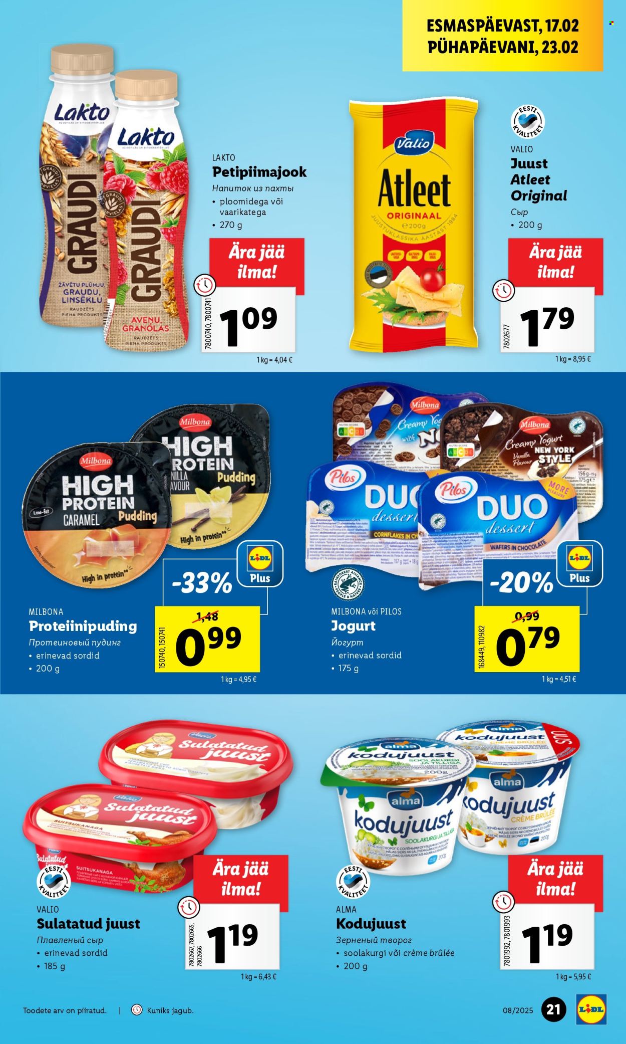 lidl - Lidl kliendileht - Nädalalõpu pakkumised (20.02 - 23.02.2025) - page: 21