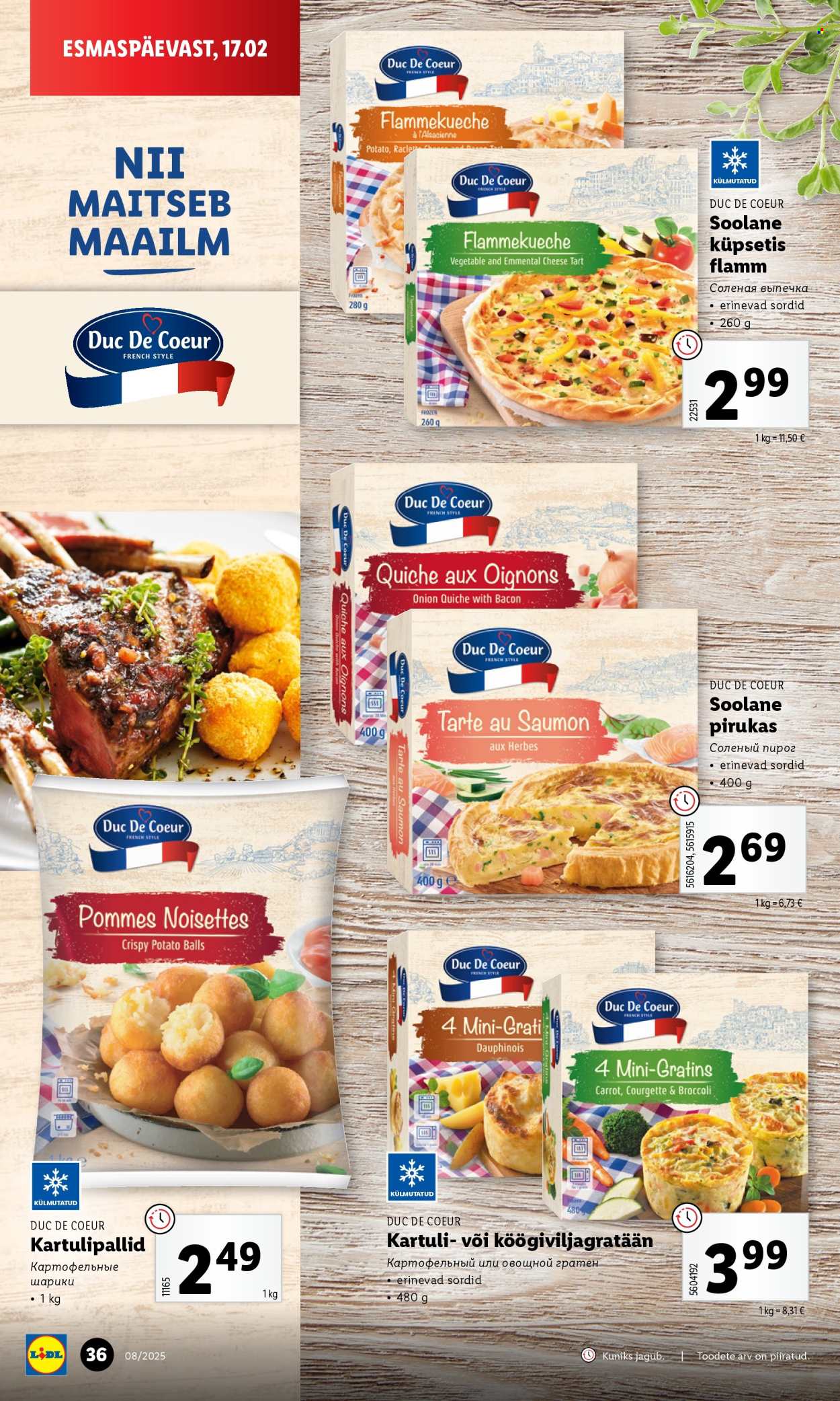 lidl - Lidl kliendileht - Nädalalõpu pakkumised (20.02 - 23.02.2025) - page: 36