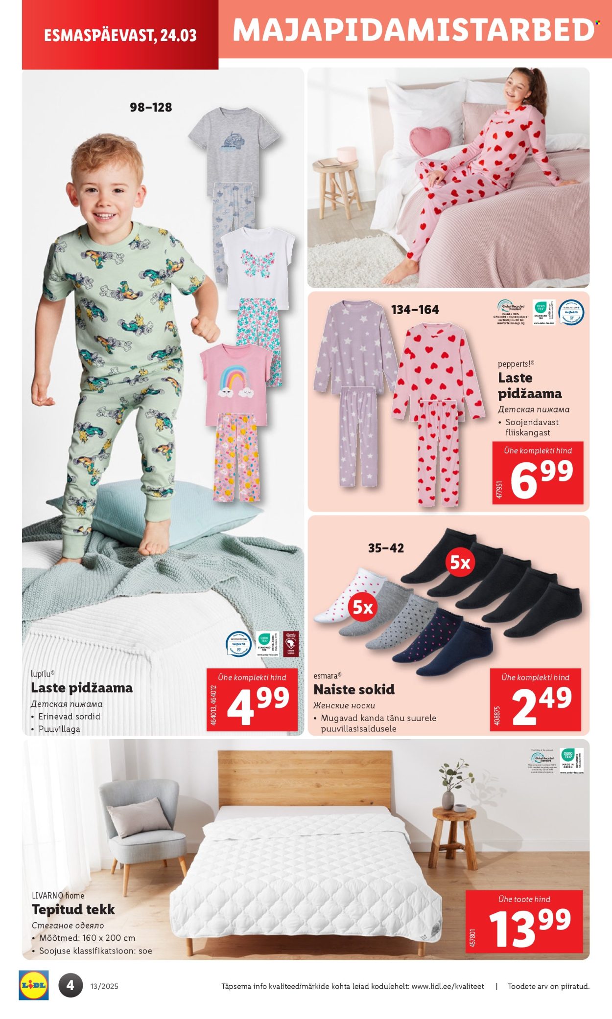 lidl - Lidl kliendileht - Tööstuskaupade pakkumised (24.03 - 30.03.2025) - page: 4