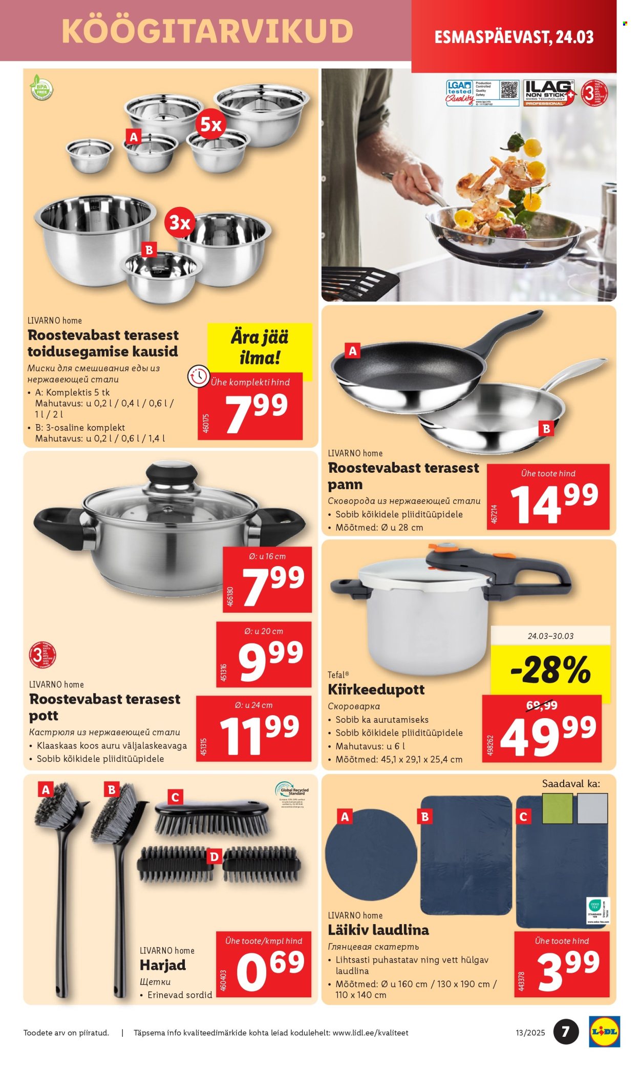 lidl - Lidl kliendileht - Tööstuskaupade pakkumised (24.03 - 30.03.2025) - page: 7