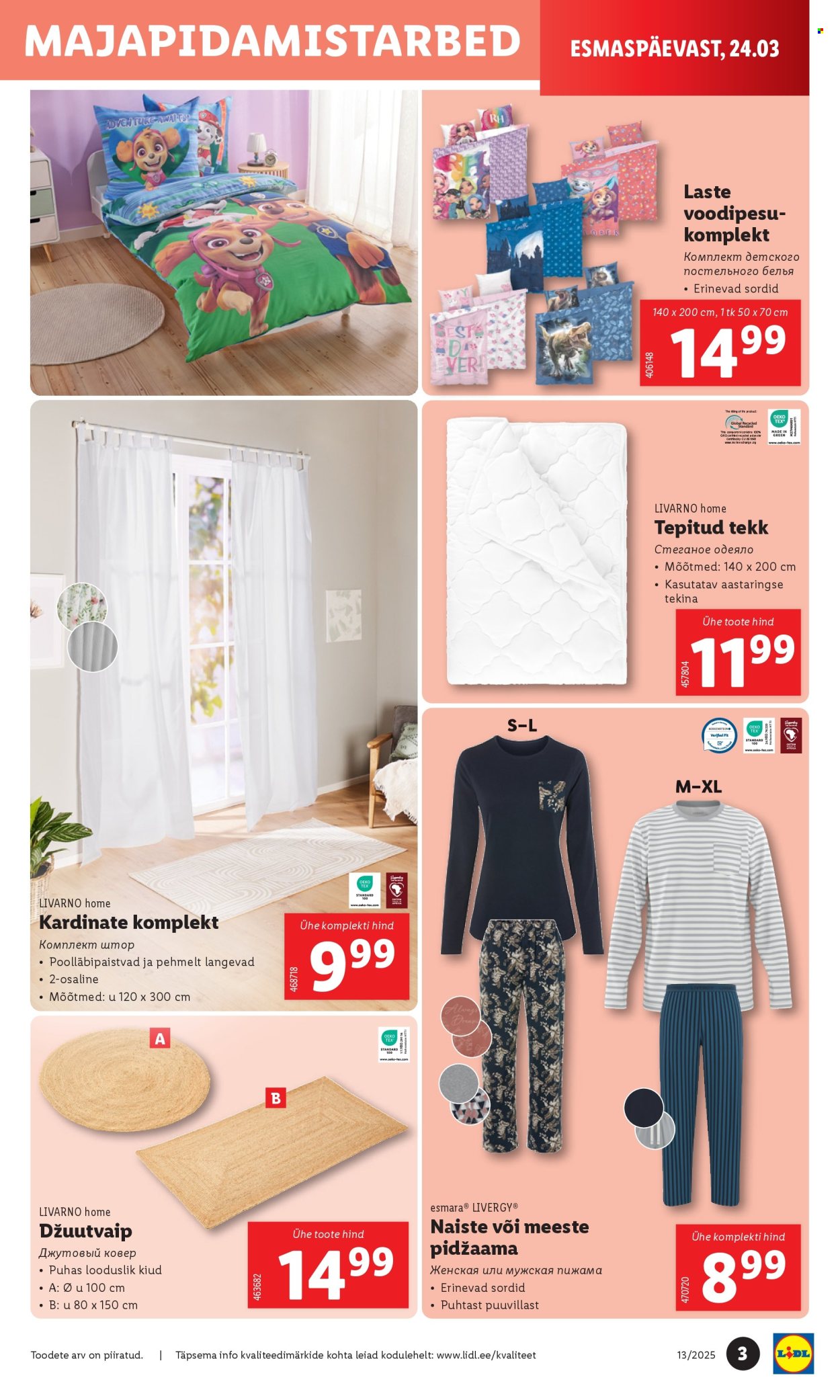 lidl - Lidl kliendileht - Tööstuskaupade pakkumised (24.03 - 30.03.2025) - page: 3