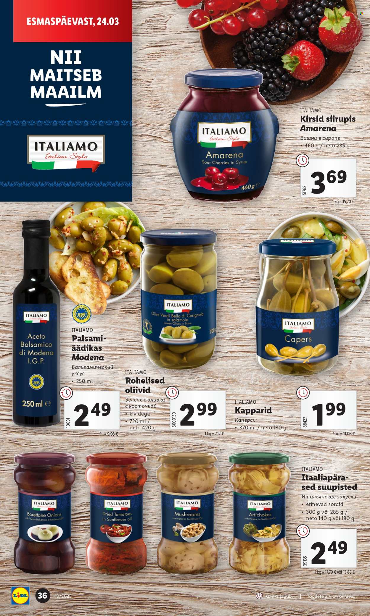 lidl - Lidl kliendileht - Kliendileht (24.03 - 30.03.2025) - page: 36