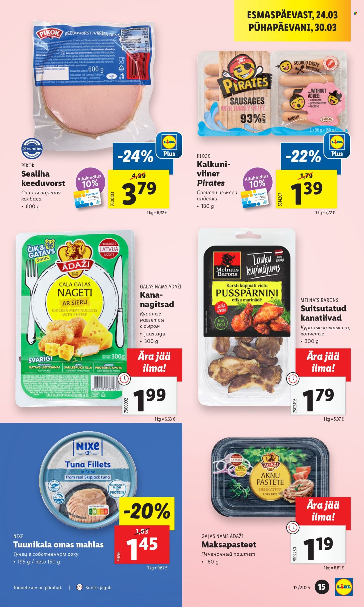 lidl - Lidl kliendileht - Kliendileht (24.03 - 30.03.2025) - page: 15