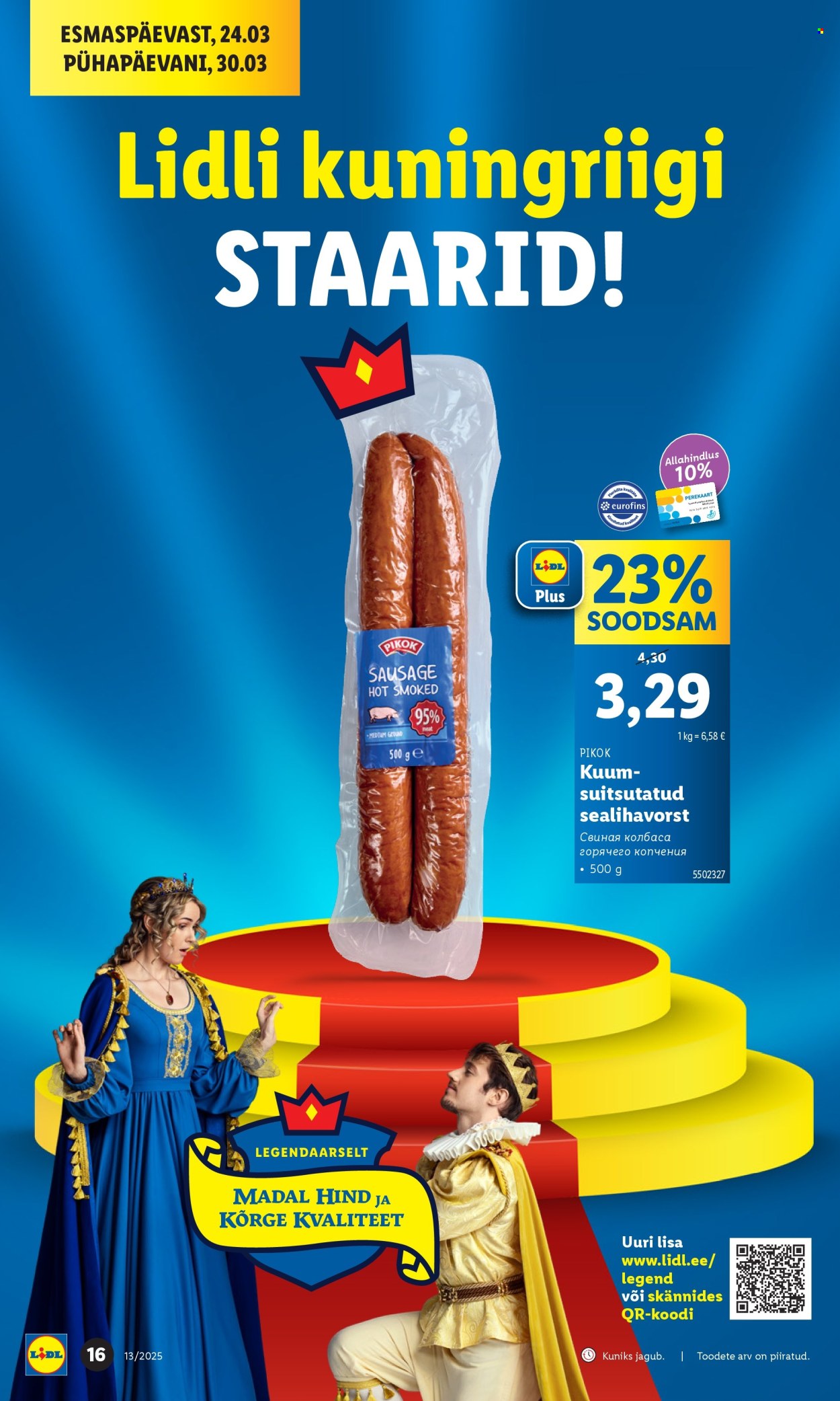 lidl - Lidl kliendileht - Kliendileht (24.03 - 30.03.2025) - page: 16