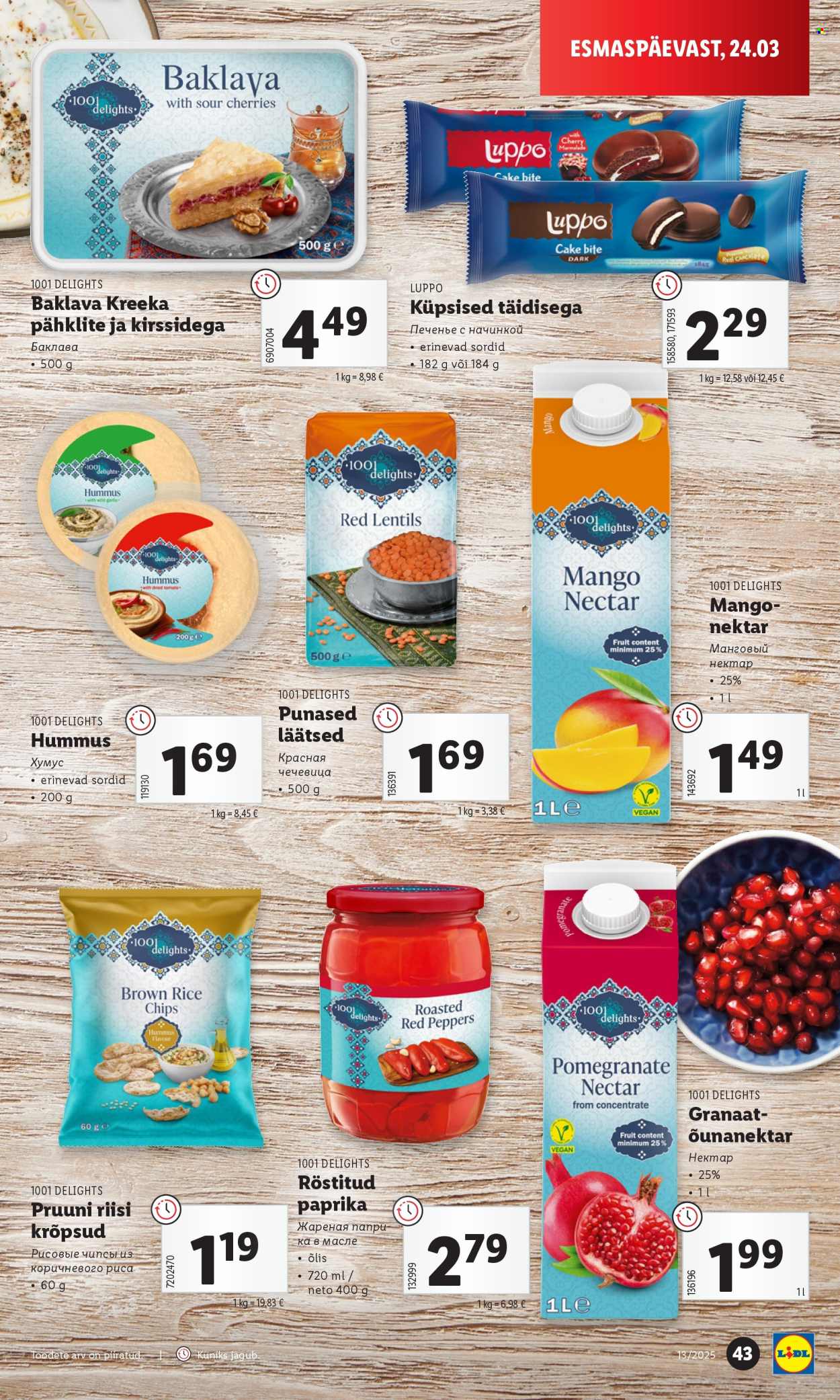 lidl - Lidl kliendileht - Kliendileht (24.03 - 30.03.2025) - page: 43