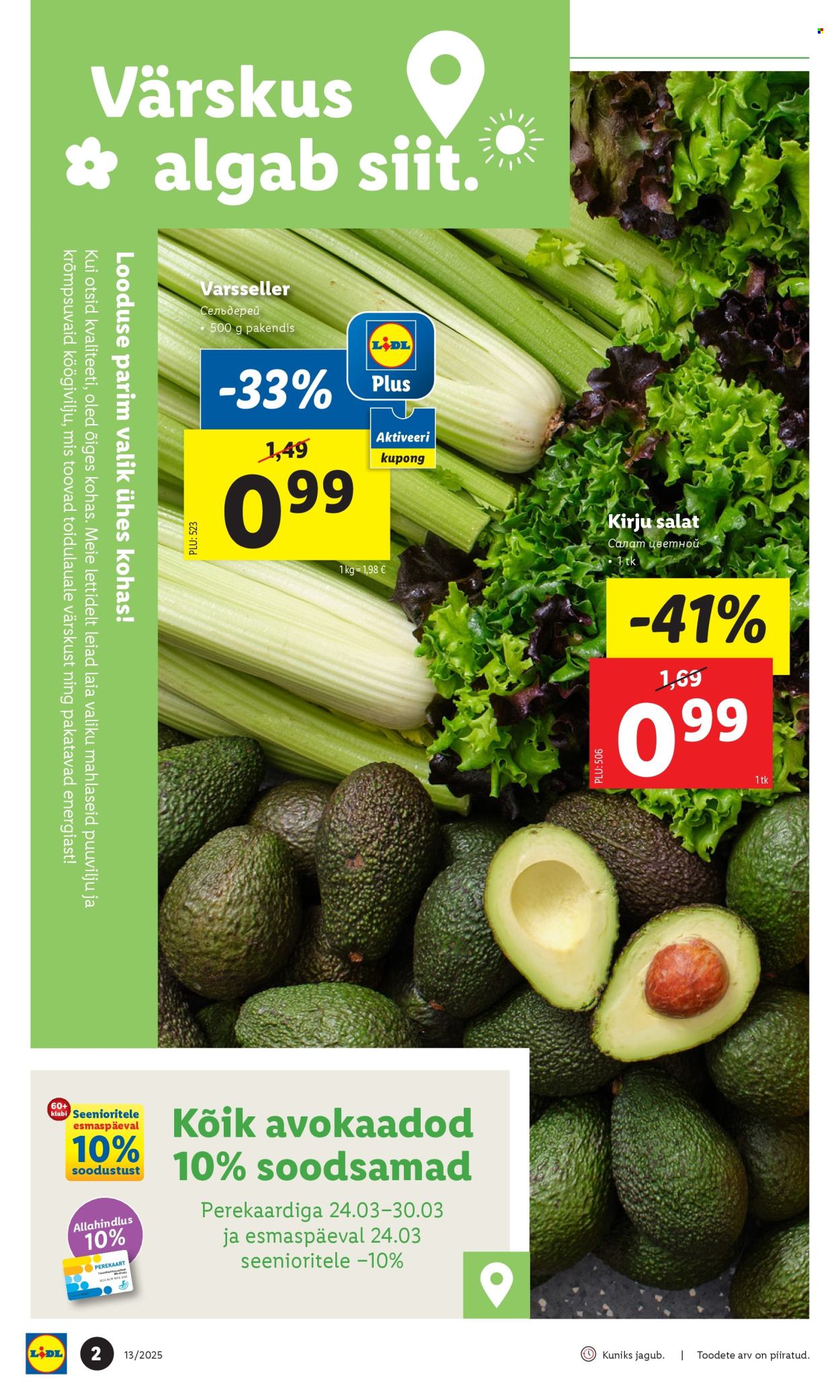 lidl - Lidl kliendileht - Kliendileht (24.03 - 30.03.2025) - page: 2