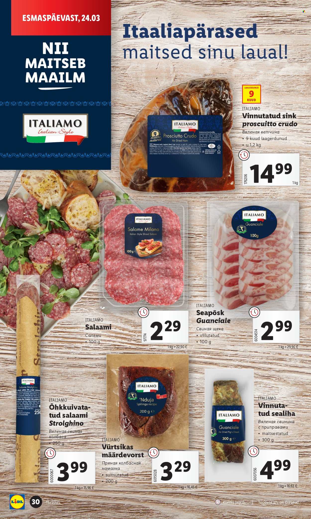 lidl - Lidl kliendileht - Kliendileht (24.03 - 30.03.2025) - page: 30