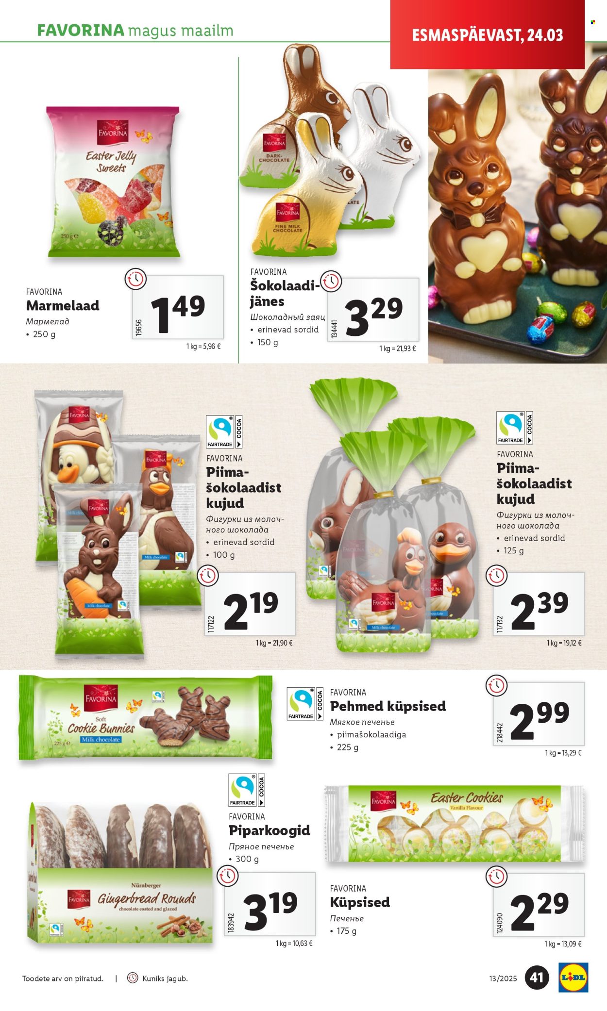 lidl - Lidl kliendileht - Kliendileht (24.03 - 30.03.2025) - page: 41