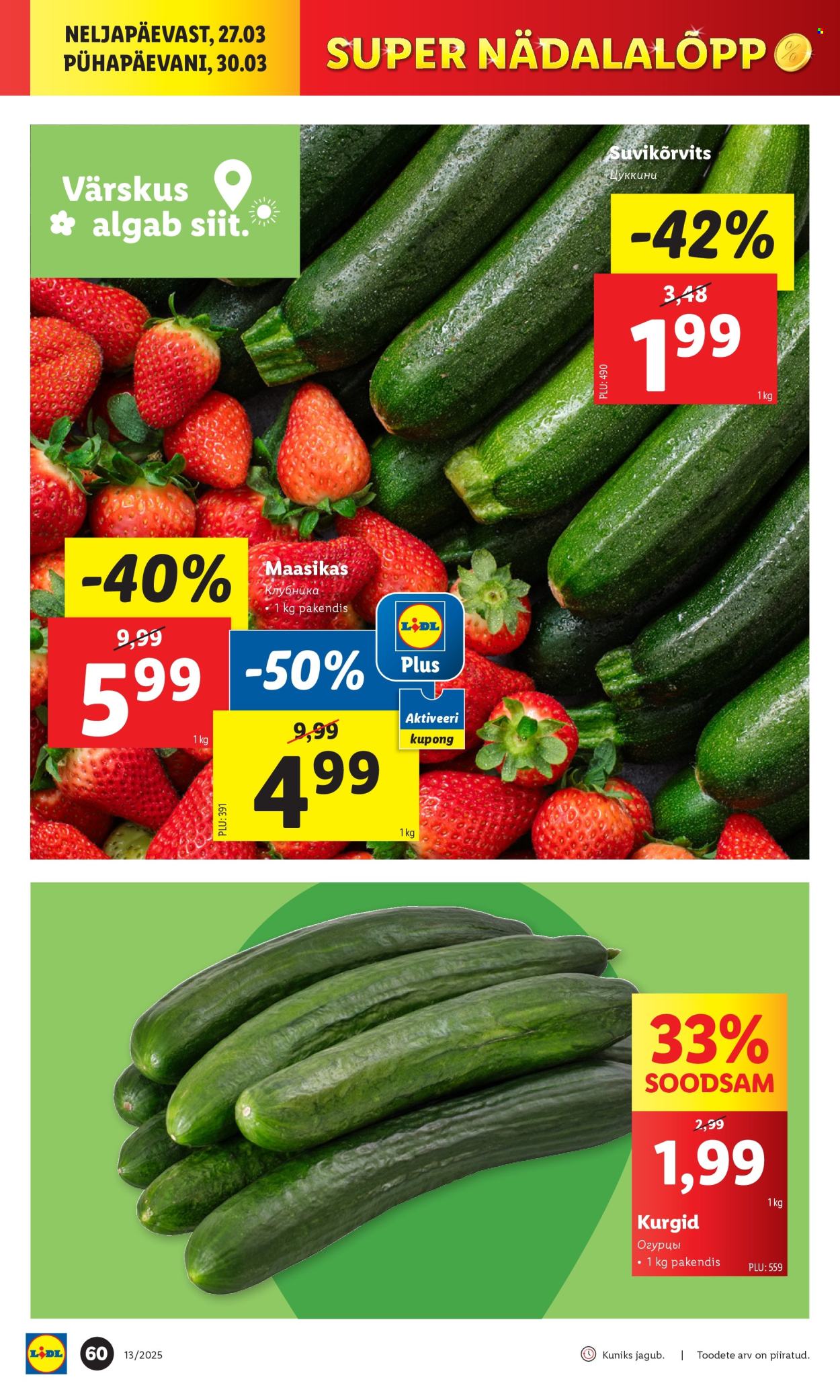 lidl - Lidl kliendileht - Kliendileht (24.03 - 30.03.2025) - page: 60