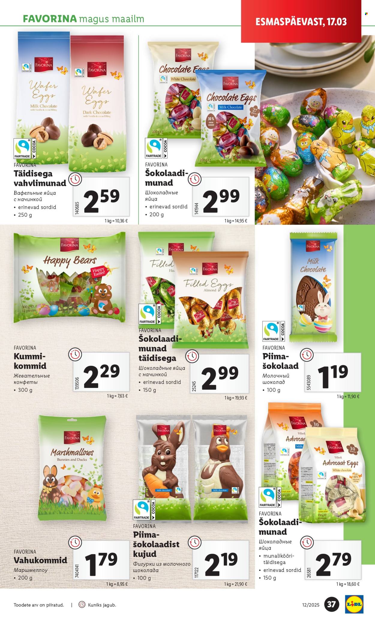 lidl - Lidl kliendileht - Nädalalõpu pakkumised (20.03 - 23.03.2025) - page: 37