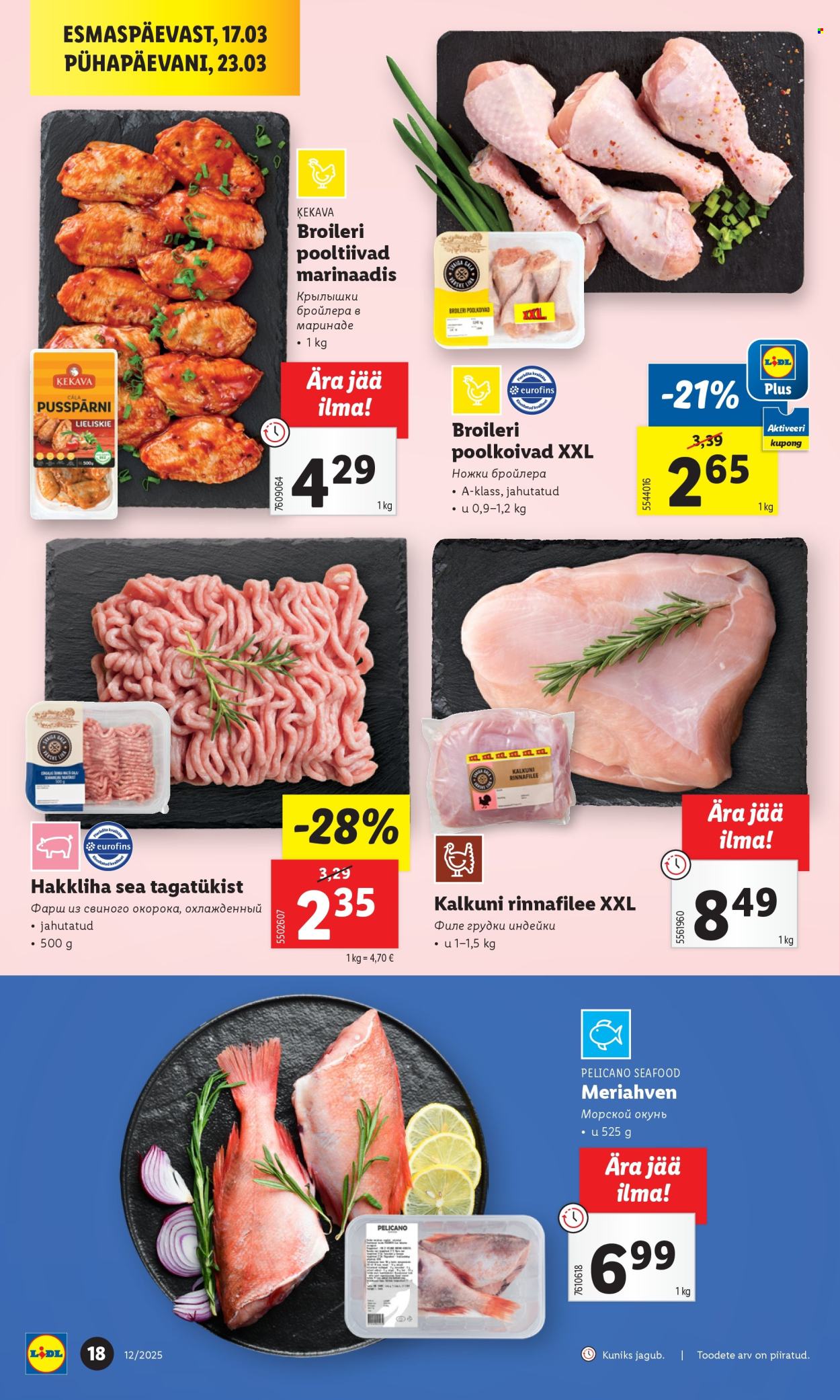 lidl - Lidl kliendileht - Nädalalõpu pakkumised (20.03 - 23.03.2025) - page: 18