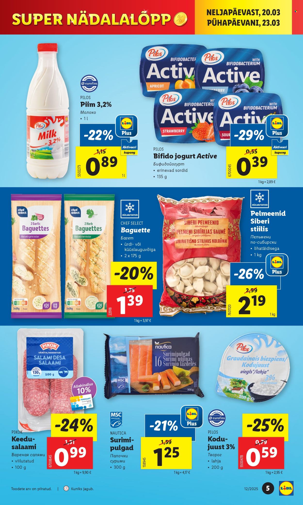 lidl - Lidl kliendileht - Nädalalõpu pakkumised (20.03 - 23.03.2025) - page: 5