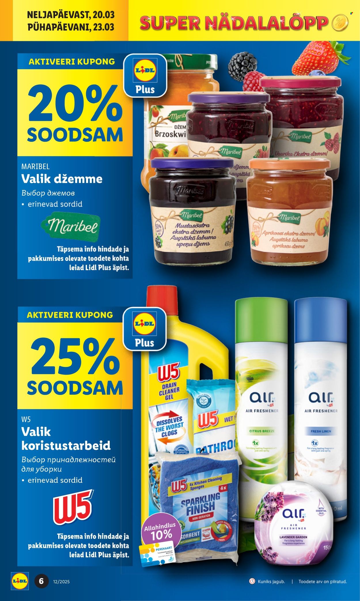 lidl - Lidl kliendileht - Nädalalõpu pakkumised (20.03 - 23.03.2025) - page: 6