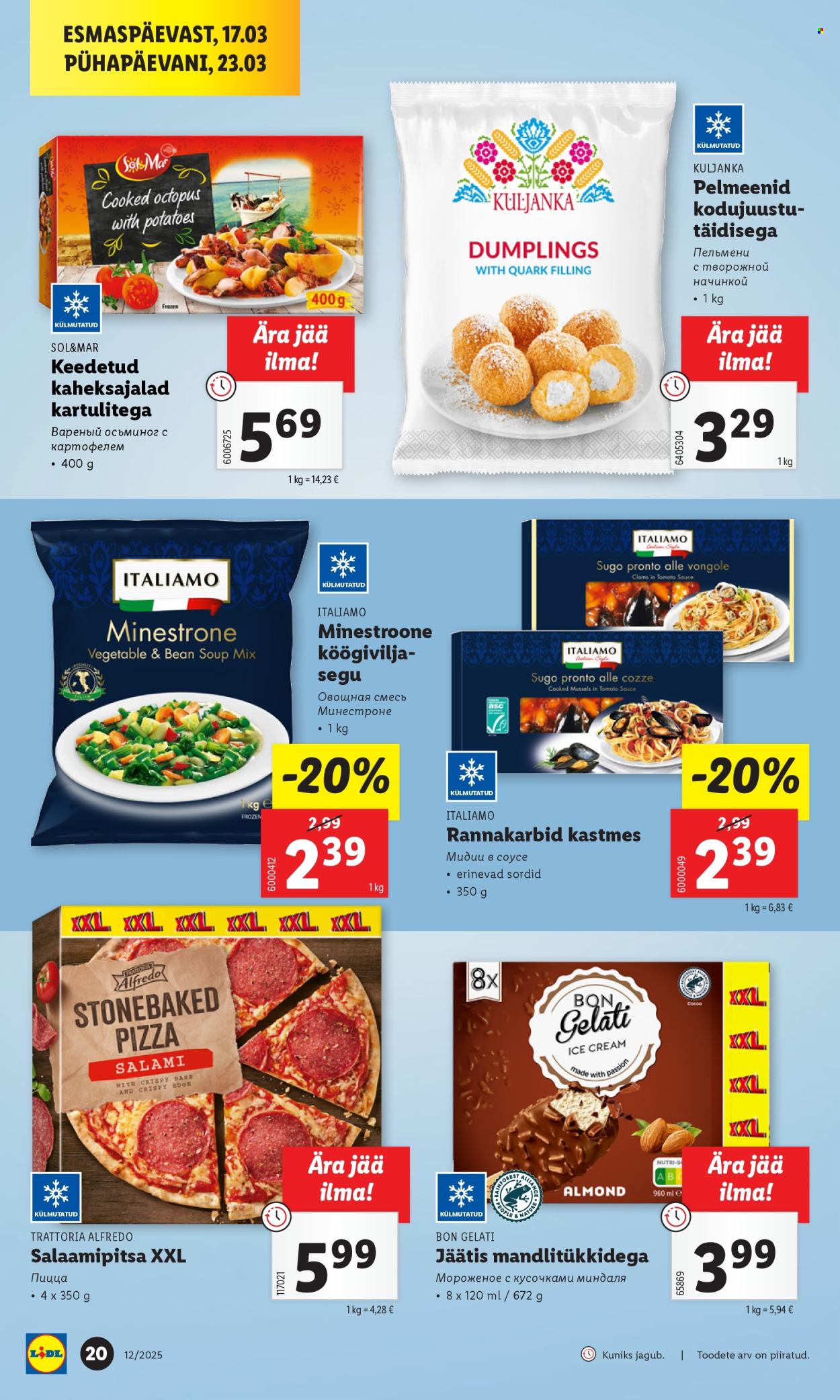 lidl - Lidl kliendileht - Nädalalõpu pakkumised (20.03 - 23.03.2025) - page: 20