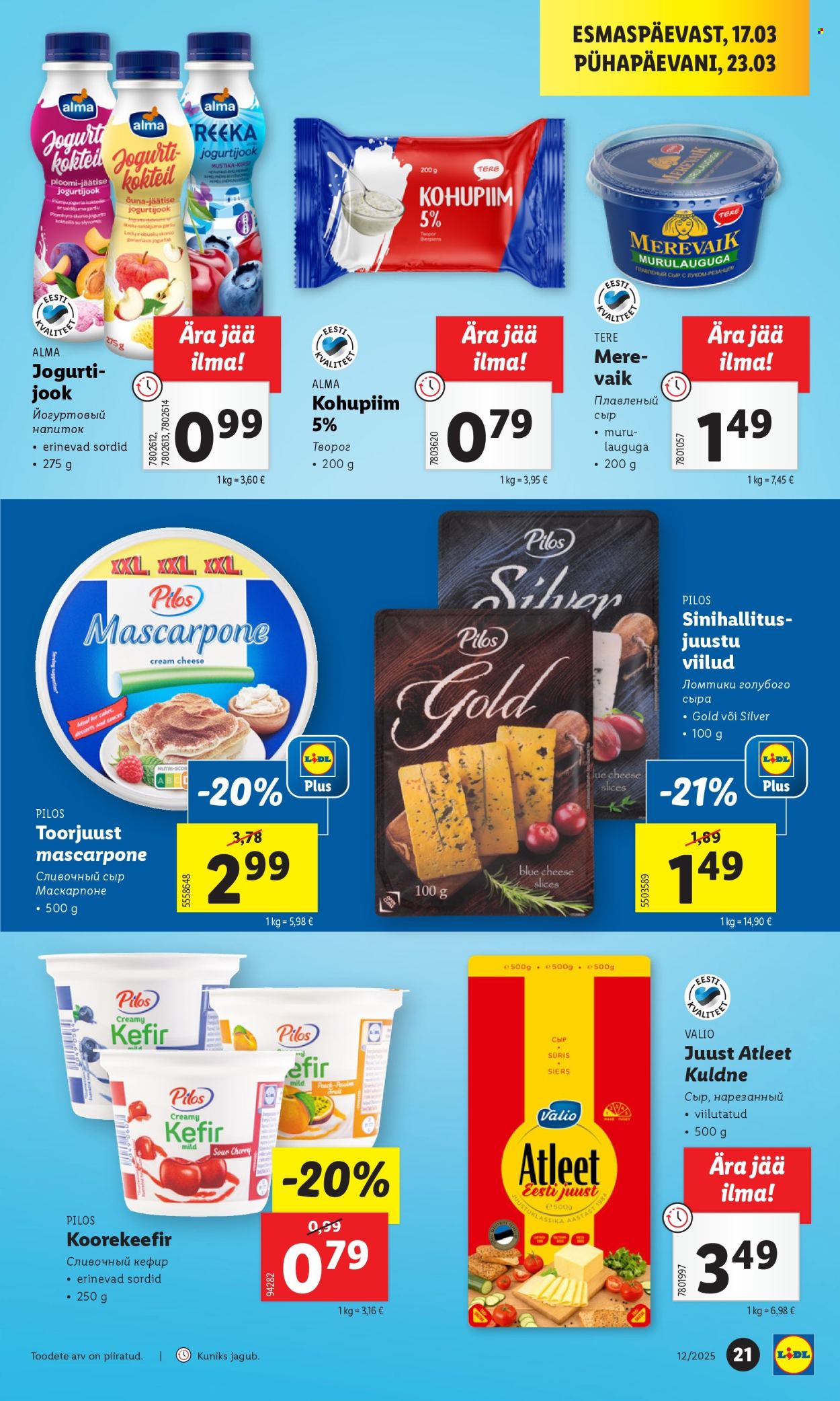 lidl - Lidl kliendileht - Nädalalõpu pakkumised (20.03 - 23.03.2025) - page: 21