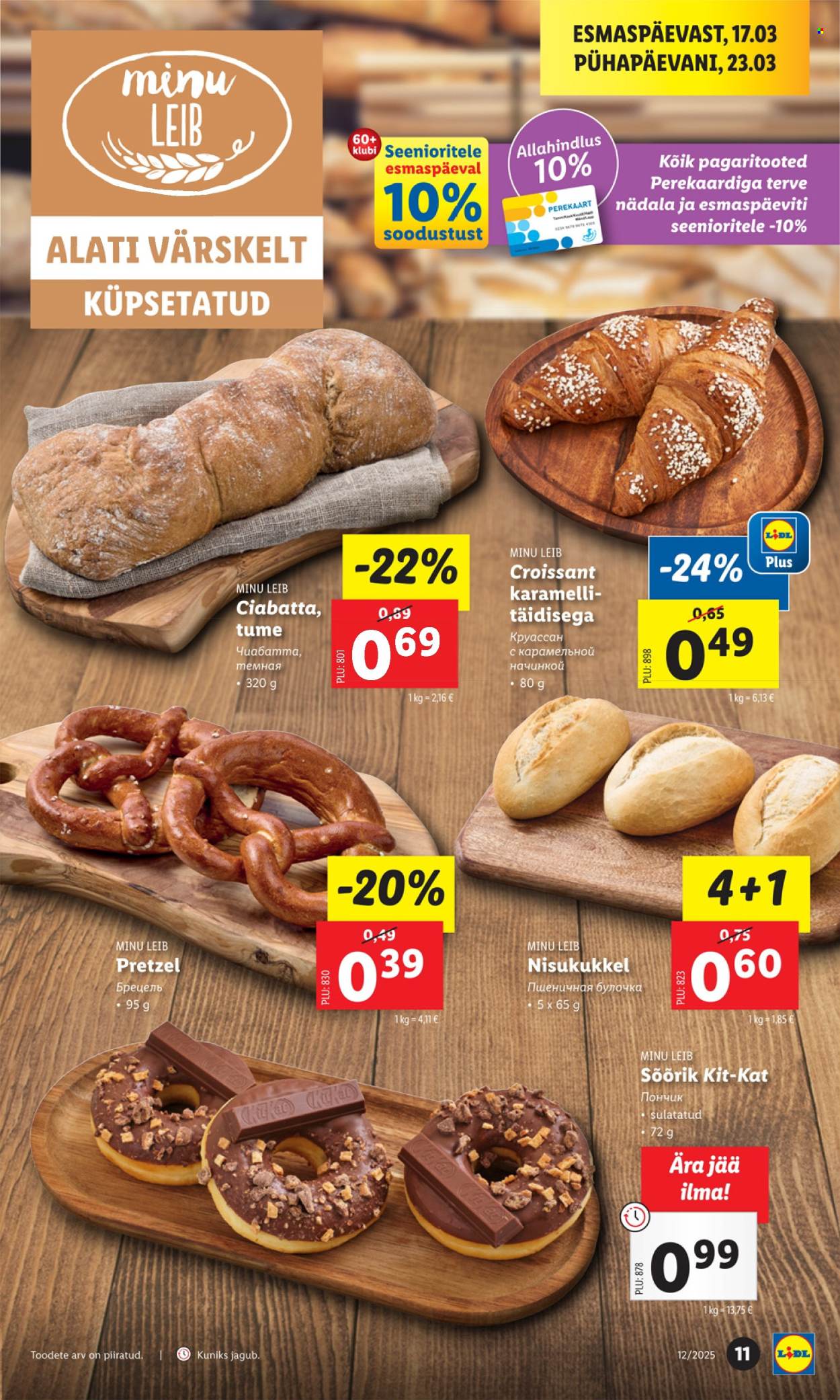 lidl - Lidl kliendileht - Nädalalõpu pakkumised (20.03 - 23.03.2025) - page: 11