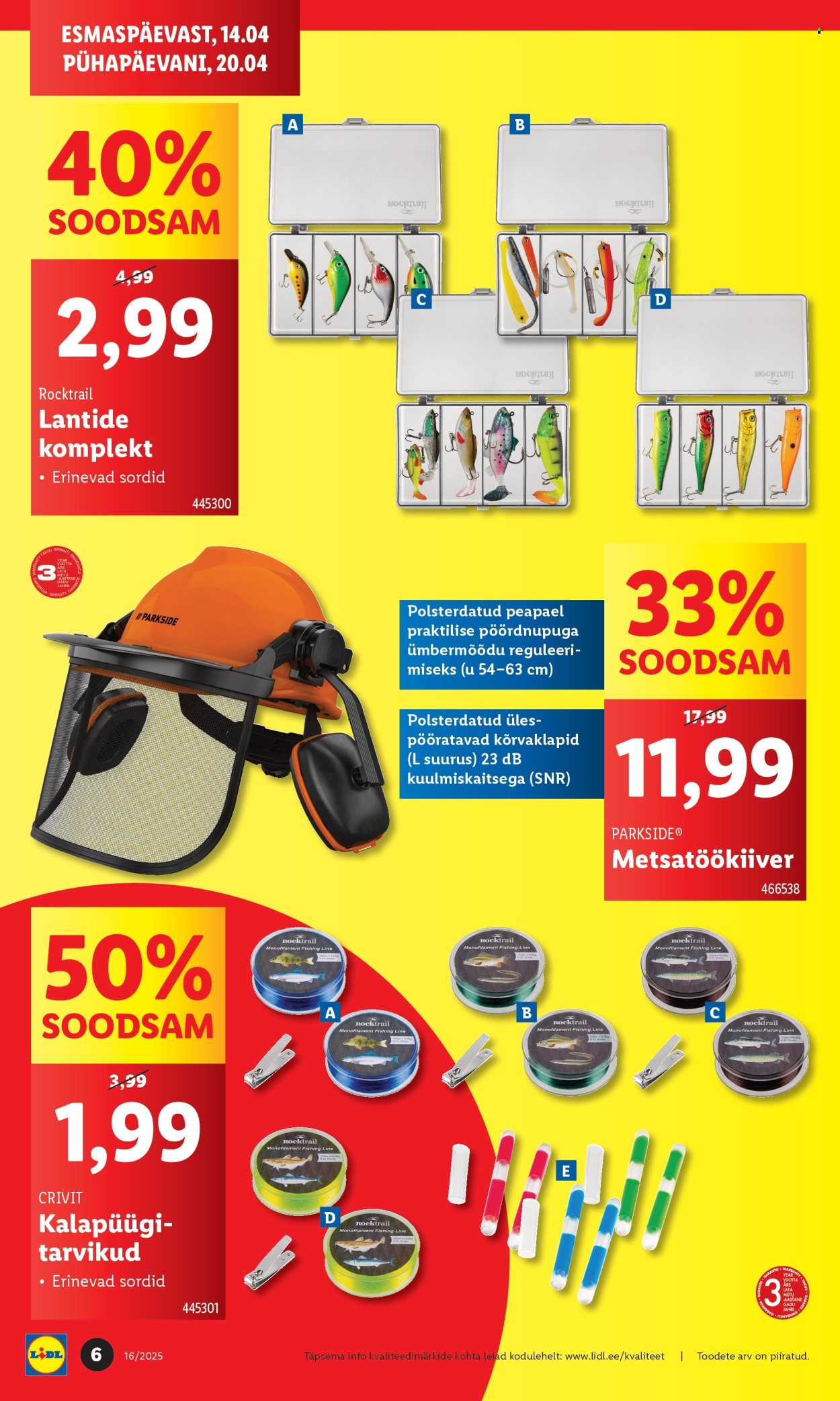 lidl - Lidl kliendileht - kuressaare (28.04 - 4.05.2025) - page: 6
