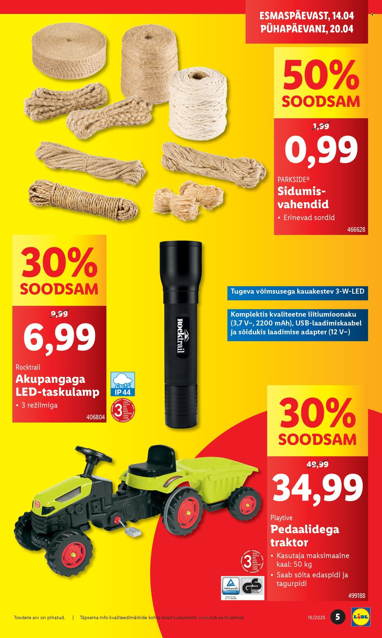 lidl - Lidl kliendileht - kuressaare (28.04 - 4.05.2025) - page: 5