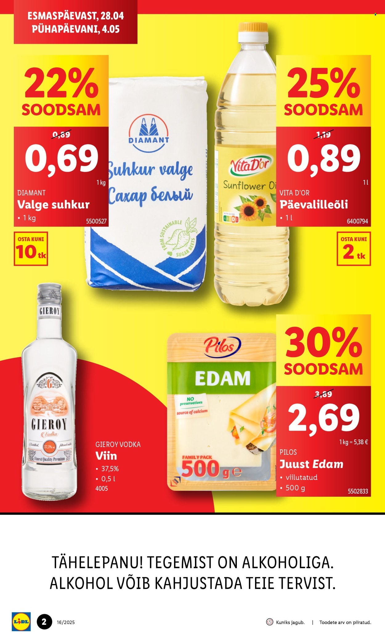 lidl - Lidl kliendileht - kuressaare (28.04 - 4.05.2025) - page: 2