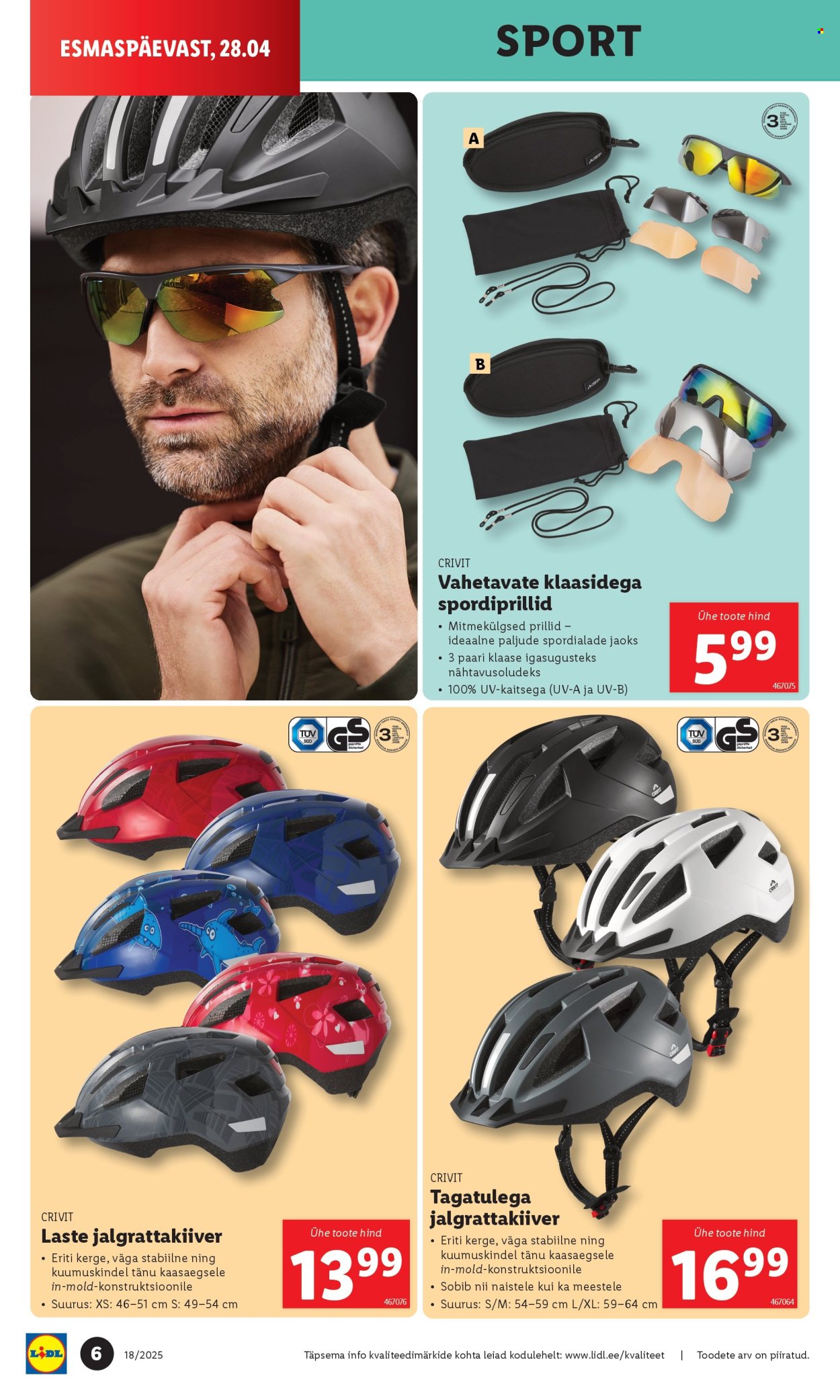 lidl - Lidl kliendileht - Tööstuskaupade pakkumised (28.04 - 4.05.2025) - page: 6