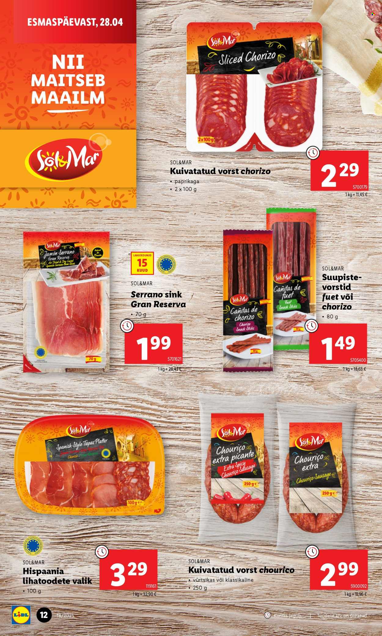lidl - Lidl kliendileht - kliendileht (28.04 - 4.05.2025) - page: 12 lidl - Lidl kliendileht - kliendileht (28.04 - 4.05.2025) - page: 12