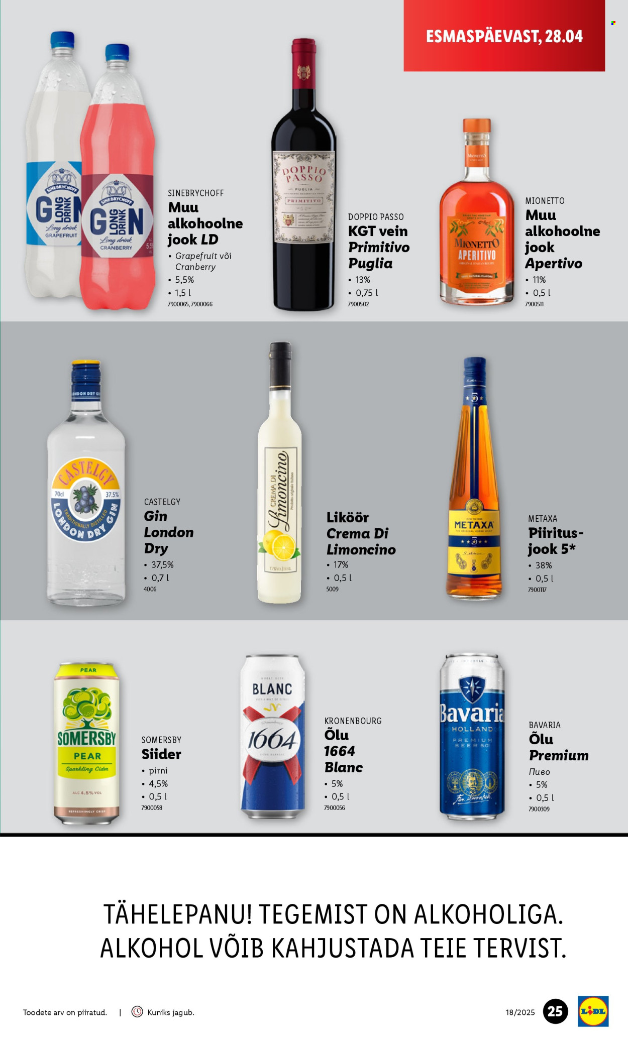 lidl - Lidl kliendileht - kliendileht (28.04 - 4.05.2025) - page: 25 lidl - Lidl kliendileht - kliendileht (28.04 - 4.05.2025) - page: 25