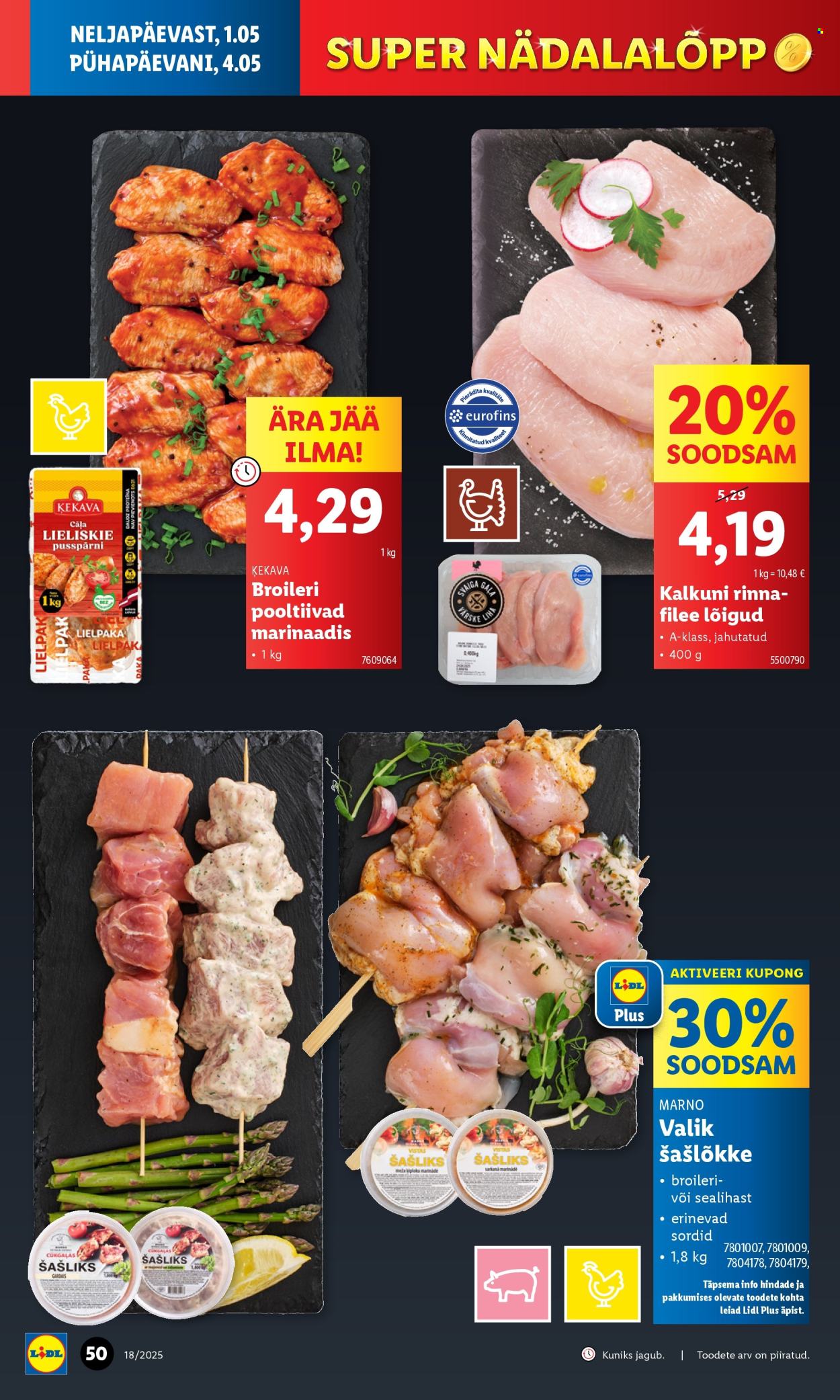 lidl - Lidl kliendileht - kliendileht (28.04 - 4.05.2025) - page: 50 lidl - Lidl kliendileht - kliendileht (28.04 - 4.05.2025) - page: 50