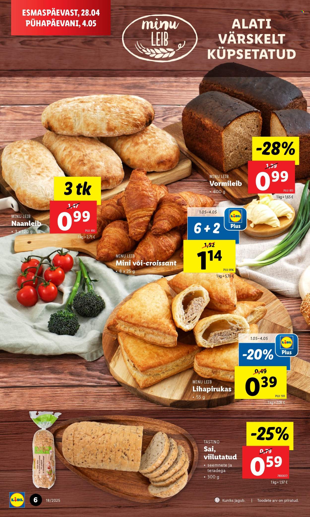 lidl - Lidl kliendileht - kliendileht (28.04 - 4.05.2025) - page: 6 lidl - Lidl kliendileht - kliendileht (28.04 - 4.05.2025) - page: 6