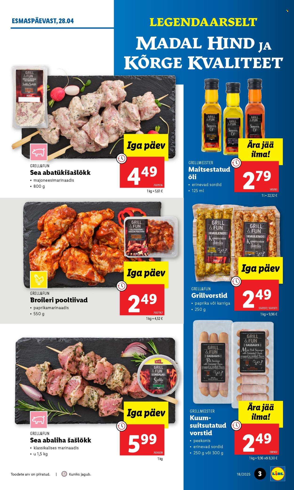 lidl - Lidl kliendileht - kliendileht (28.04 - 4.05.2025) - page: 3 lidl - Lidl kliendileht - kliendileht (28.04 - 4.05.2025) - page: 3