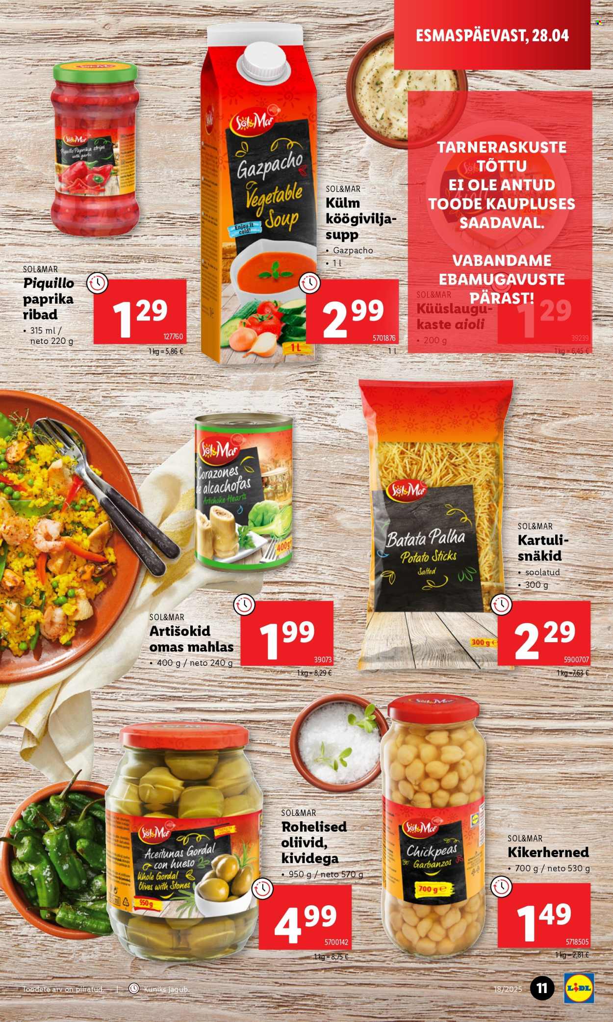 lidl - Lidl kliendileht - kliendileht (28.04 - 4.05.2025) - page: 11 lidl - Lidl kliendileht - kliendileht (28.04 - 4.05.2025) - page: 11