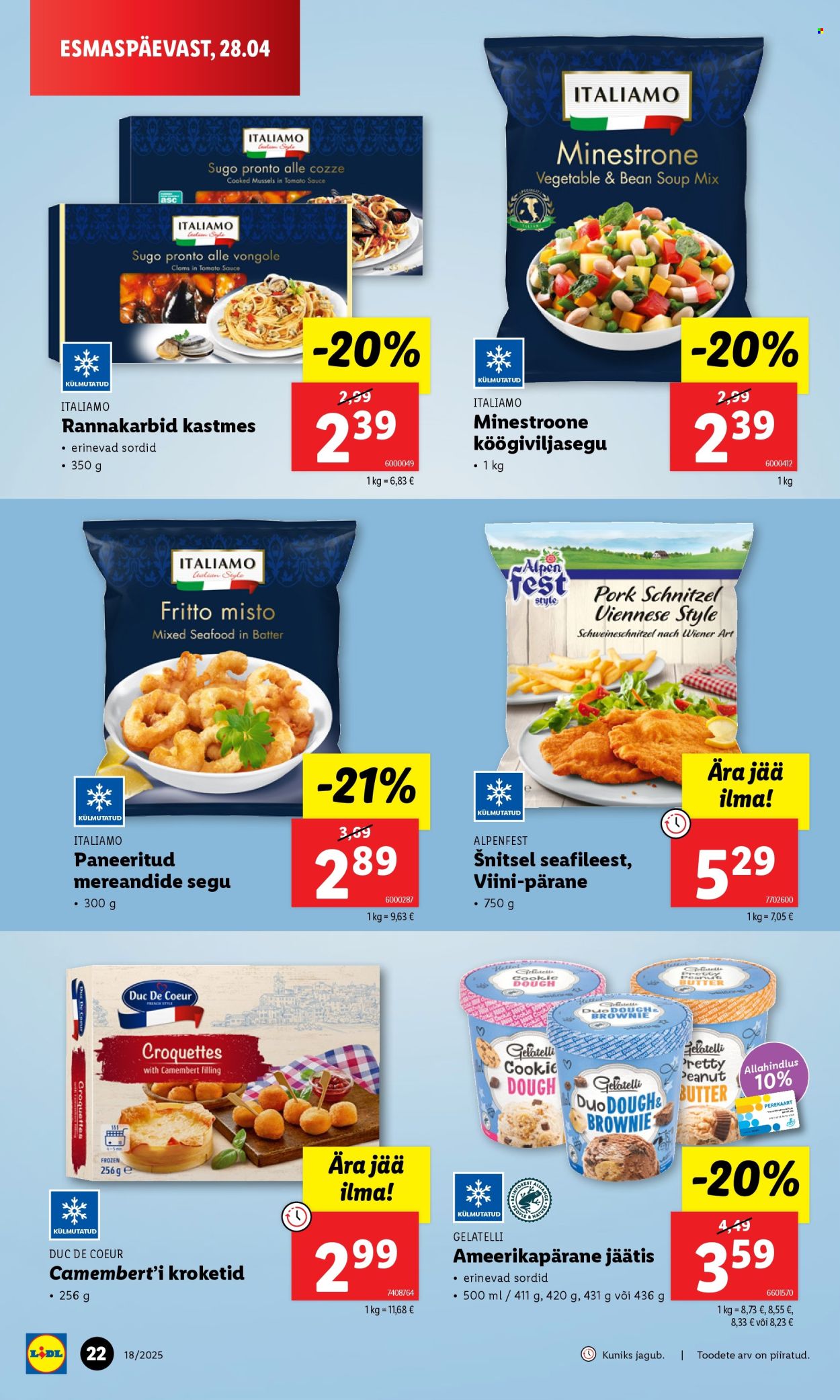 lidl - Lidl kliendileht - kliendileht (28.04 - 4.05.2025) - page: 22 lidl - Lidl kliendileht - kliendileht (28.04 - 4.05.2025) - page: 22