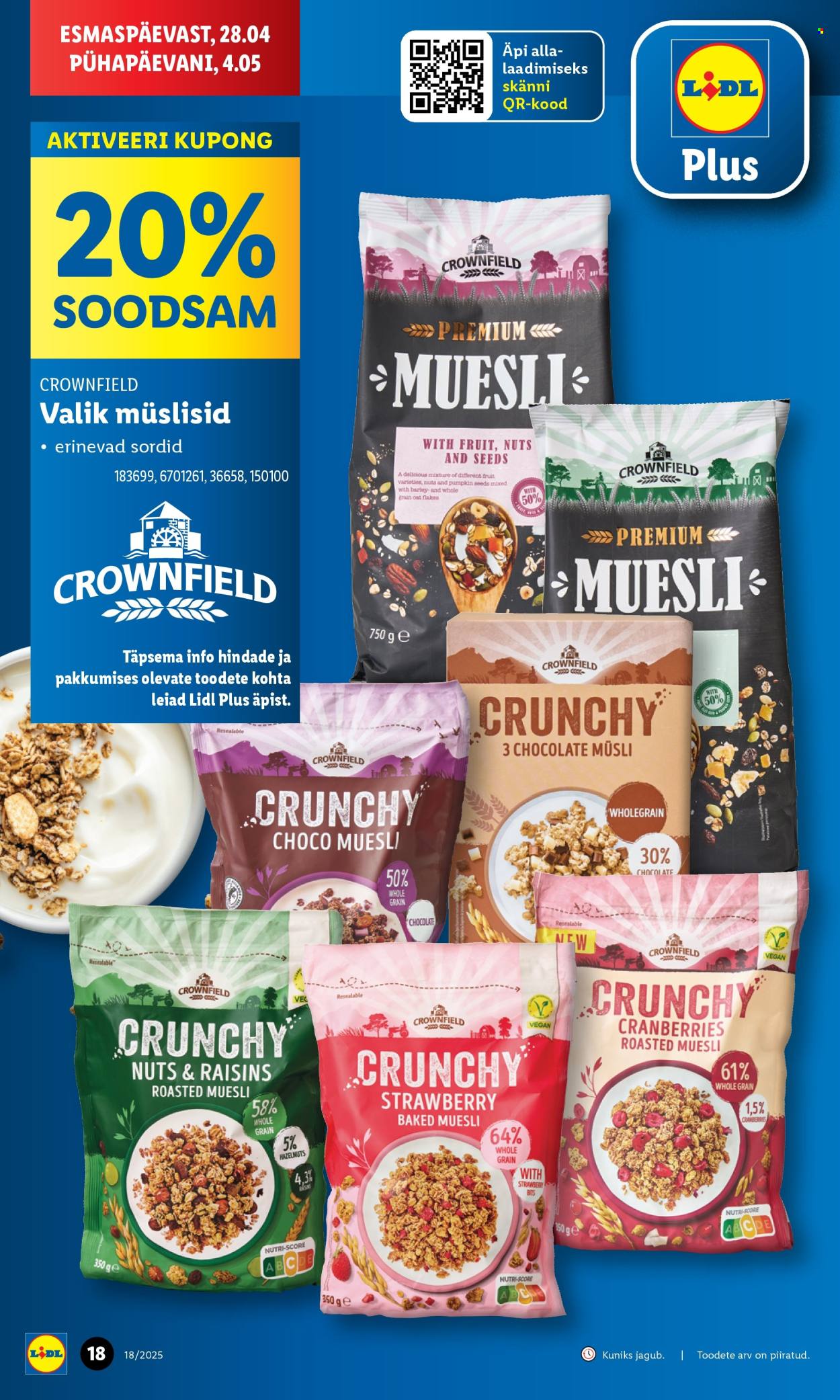 lidl - Lidl kliendileht - kliendileht (28.04 - 4.05.2025) - page: 18 lidl - Lidl kliendileht - kliendileht (28.04 - 4.05.2025) - page: 18