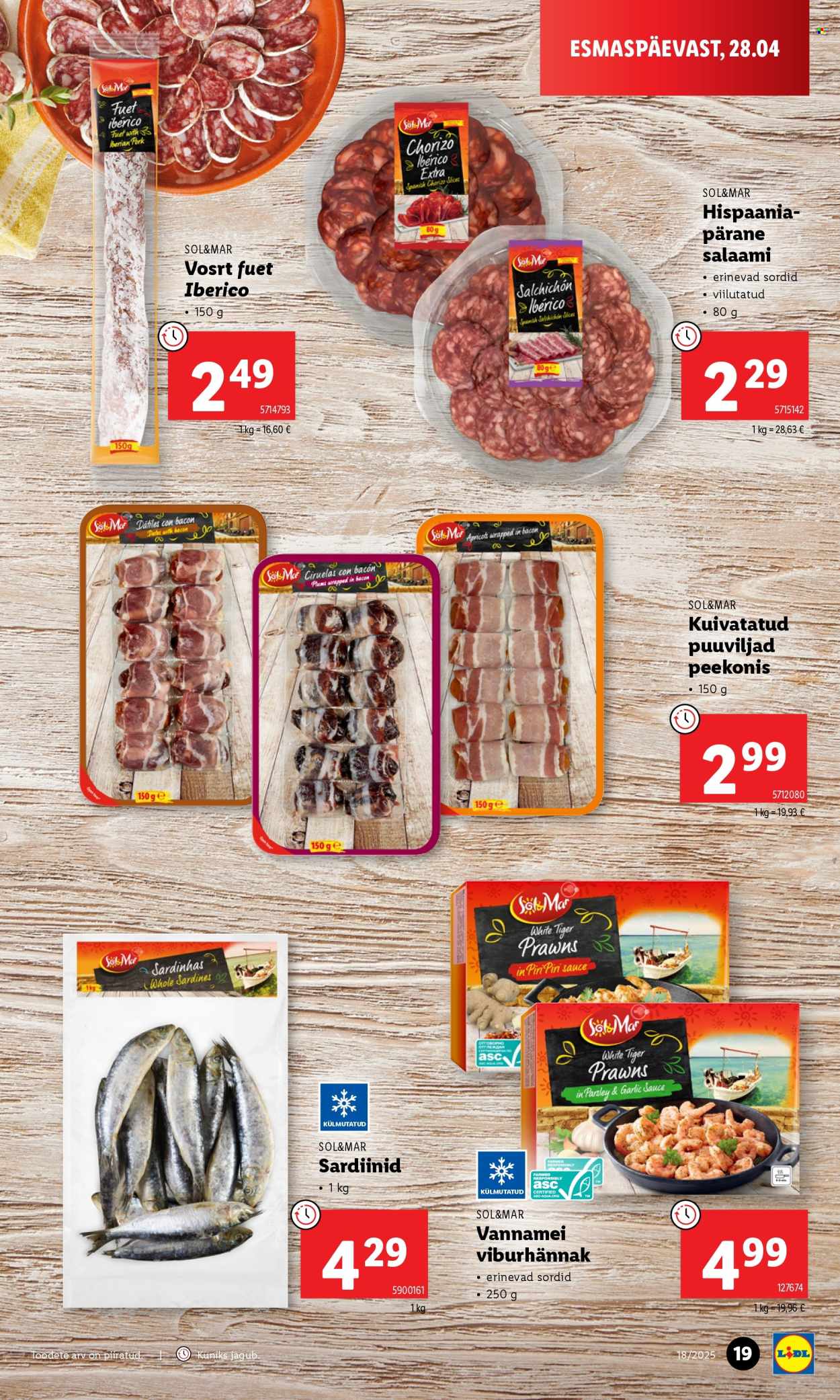 lidl - Lidl kliendileht (1.05 - 4.05.2025) - page: 19 lidl - Lidl kliendileht (1.05 - 4.05.2025) - page: 19