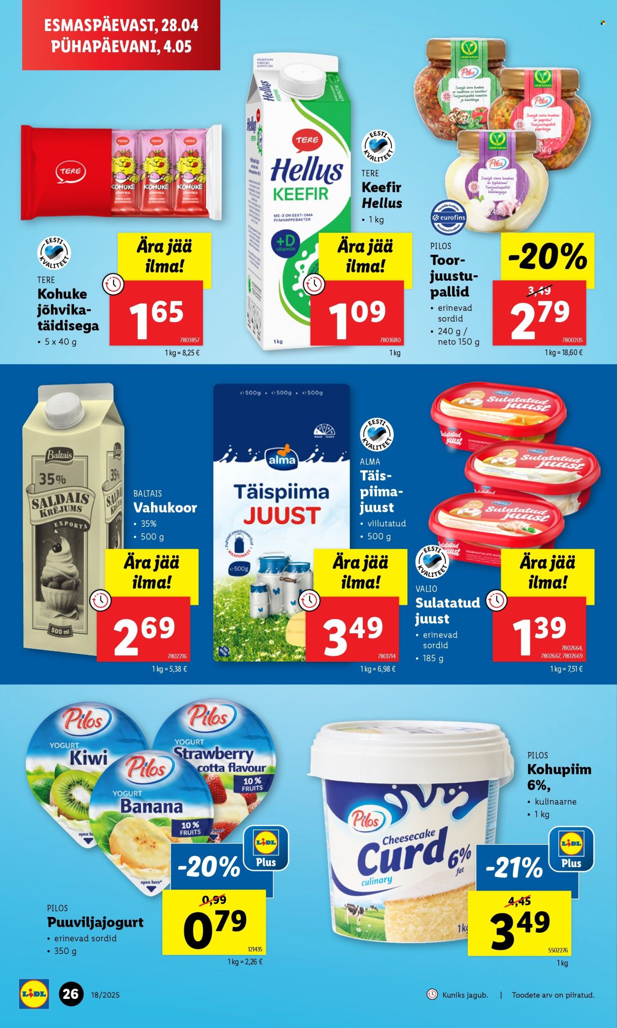 lidl - Lidl kliendileht (1.05 - 4.05.2025) - page: 26 lidl - Lidl kliendileht (1.05 - 4.05.2025) - page: 26