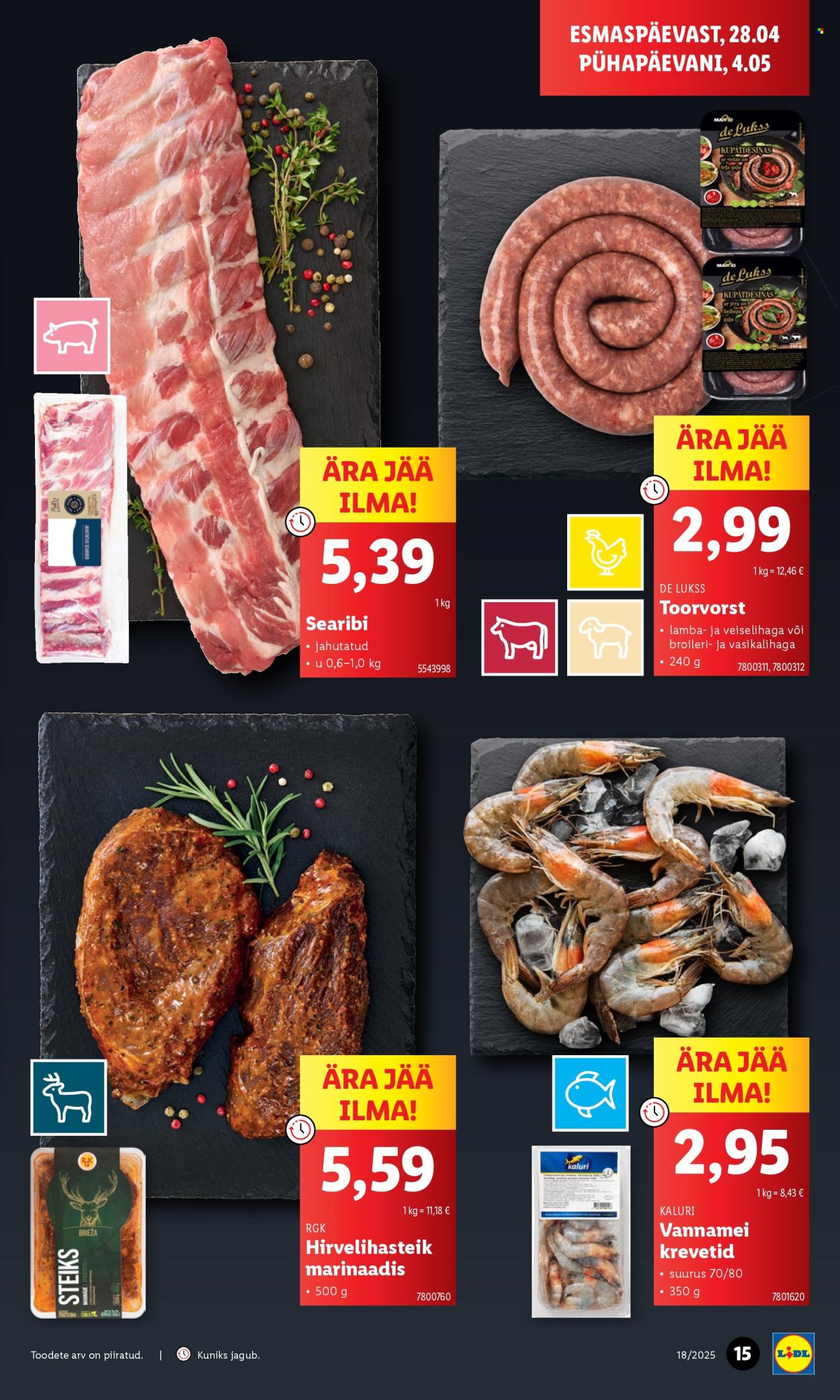 lidl - Lidl kliendileht (1.05 - 4.05.2025) - page: 15 lidl - Lidl kliendileht (1.05 - 4.05.2025) - page: 15