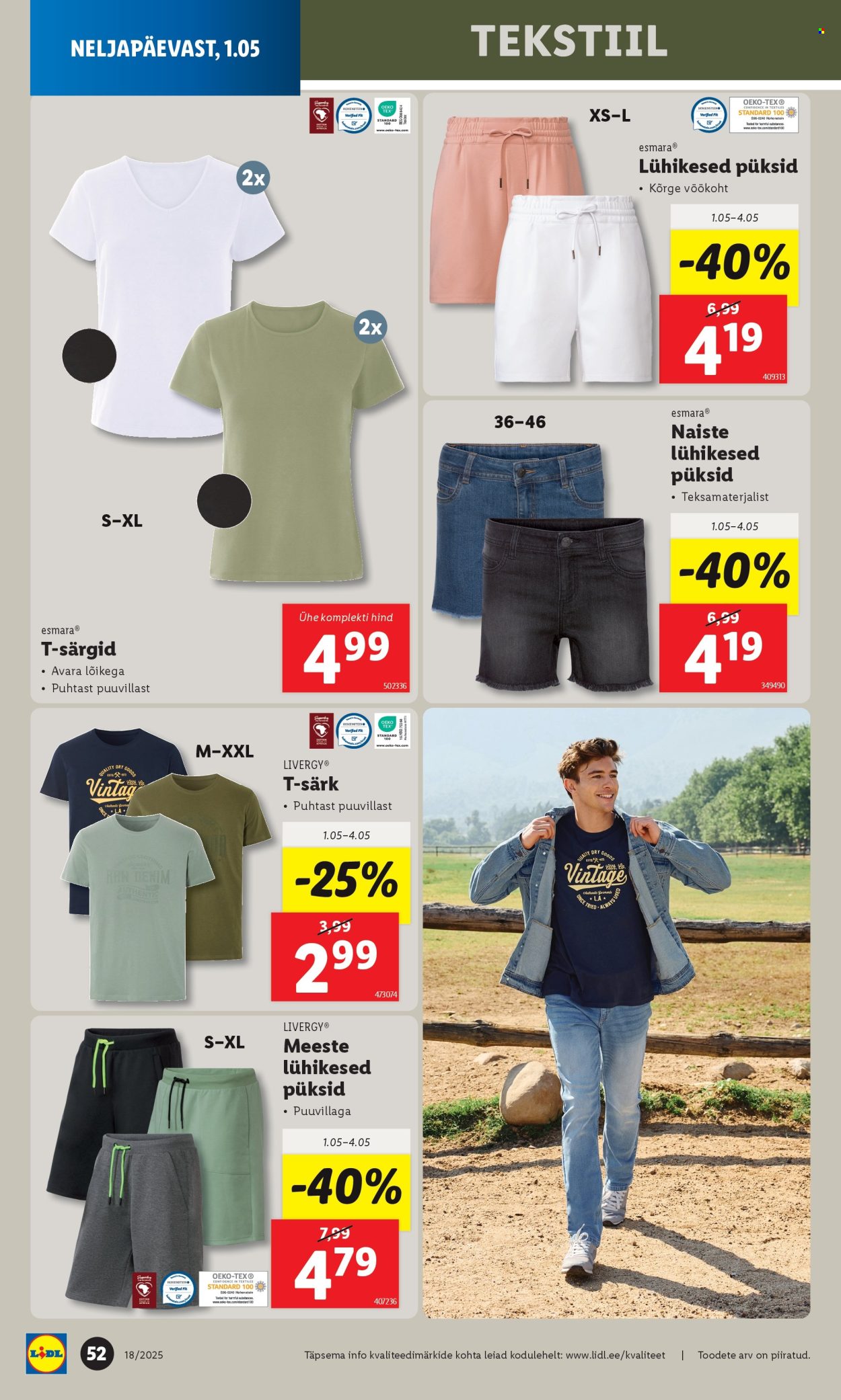 lidl - Lidl kliendileht (1.05 - 4.05.2025) - page: 52 lidl - Lidl kliendileht (1.05 - 4.05.2025) - page: 52