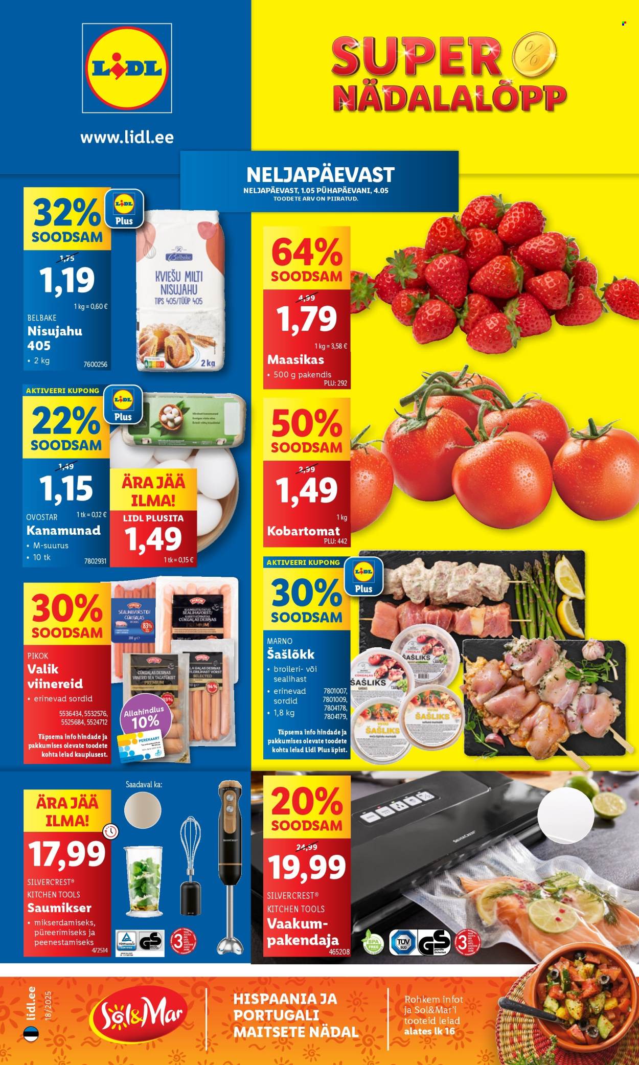 lidl - Lidl kliendileht (1.05 - 4.05.2025)