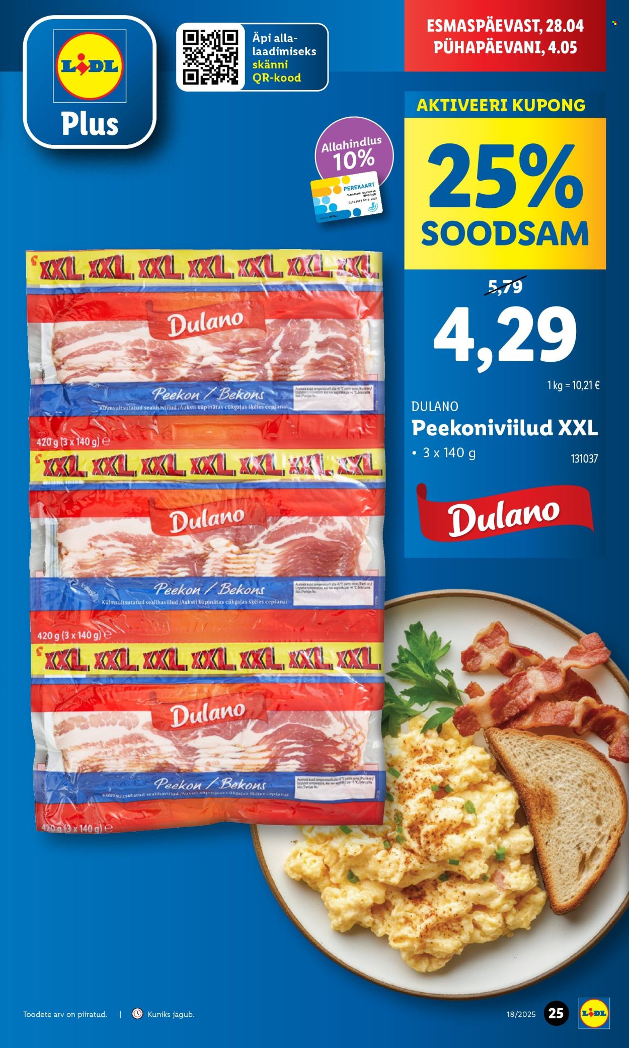 lidl - Lidl kliendileht (1.05 - 4.05.2025) - page: 25 lidl - Lidl kliendileht (1.05 - 4.05.2025) - page: 25