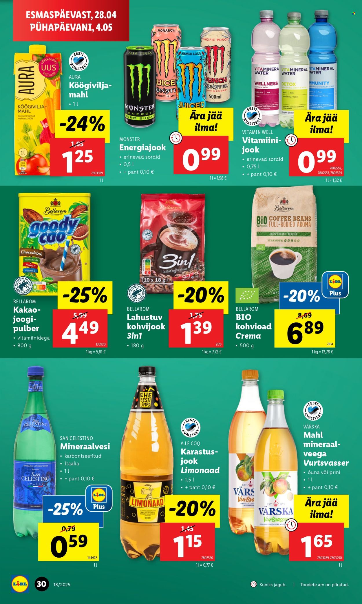 lidl - Lidl kliendileht (1.05 - 4.05.2025) - page: 30 lidl - Lidl kliendileht (1.05 - 4.05.2025) - page: 30